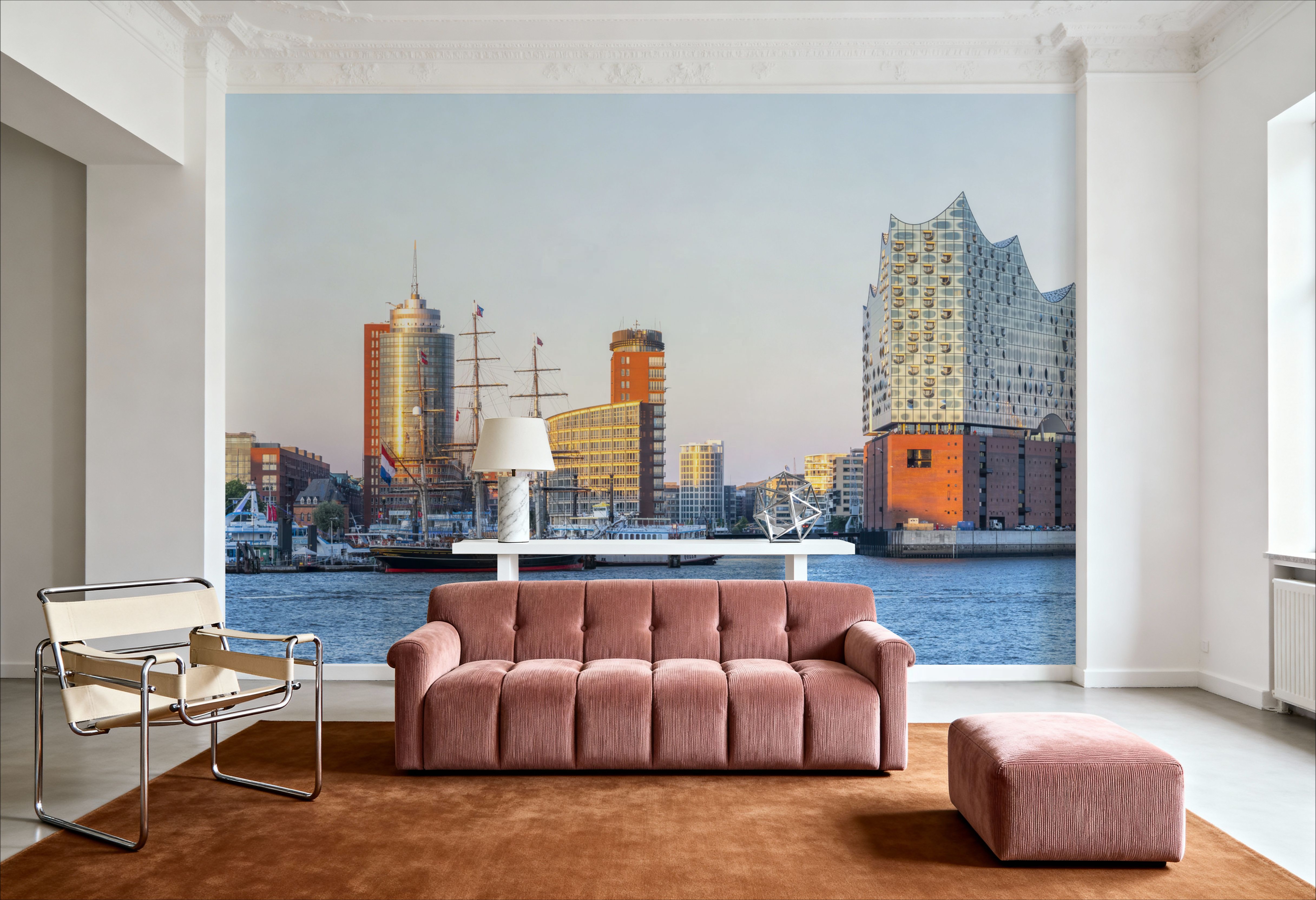 Harbor Sunset, Wallpaper