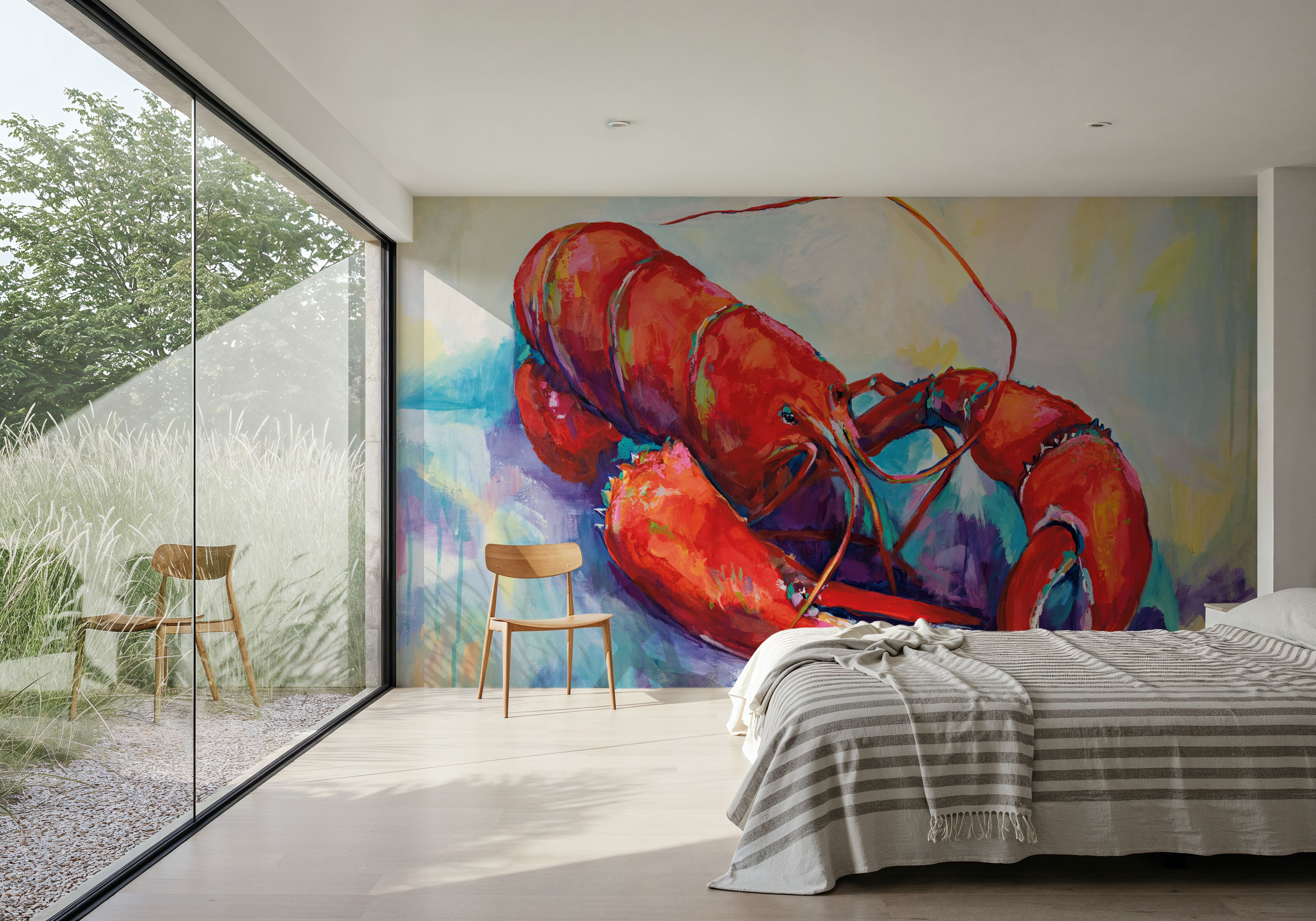 Red Lobster, Wallpaper