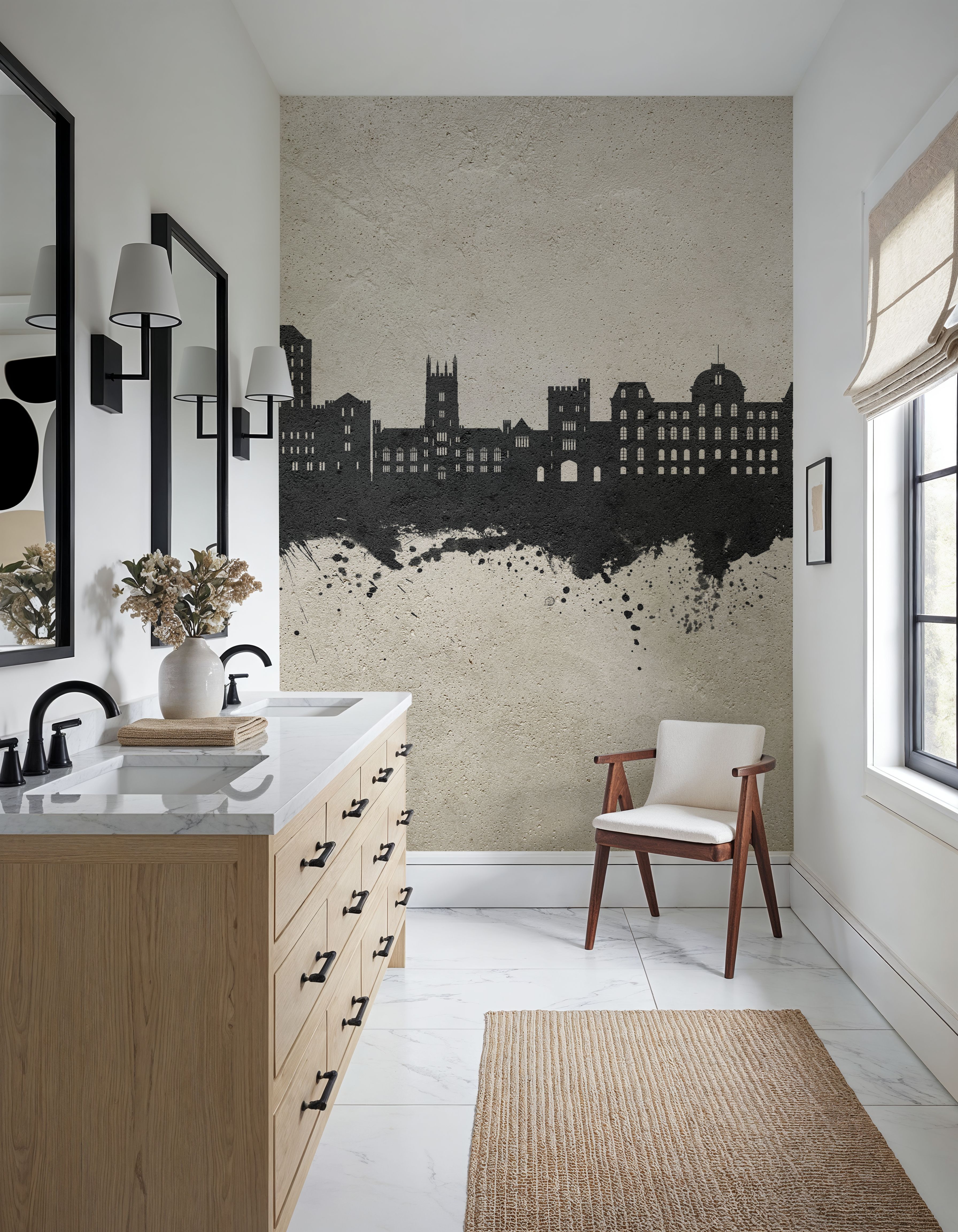 Poughkeepsie New York Skyline Concrete