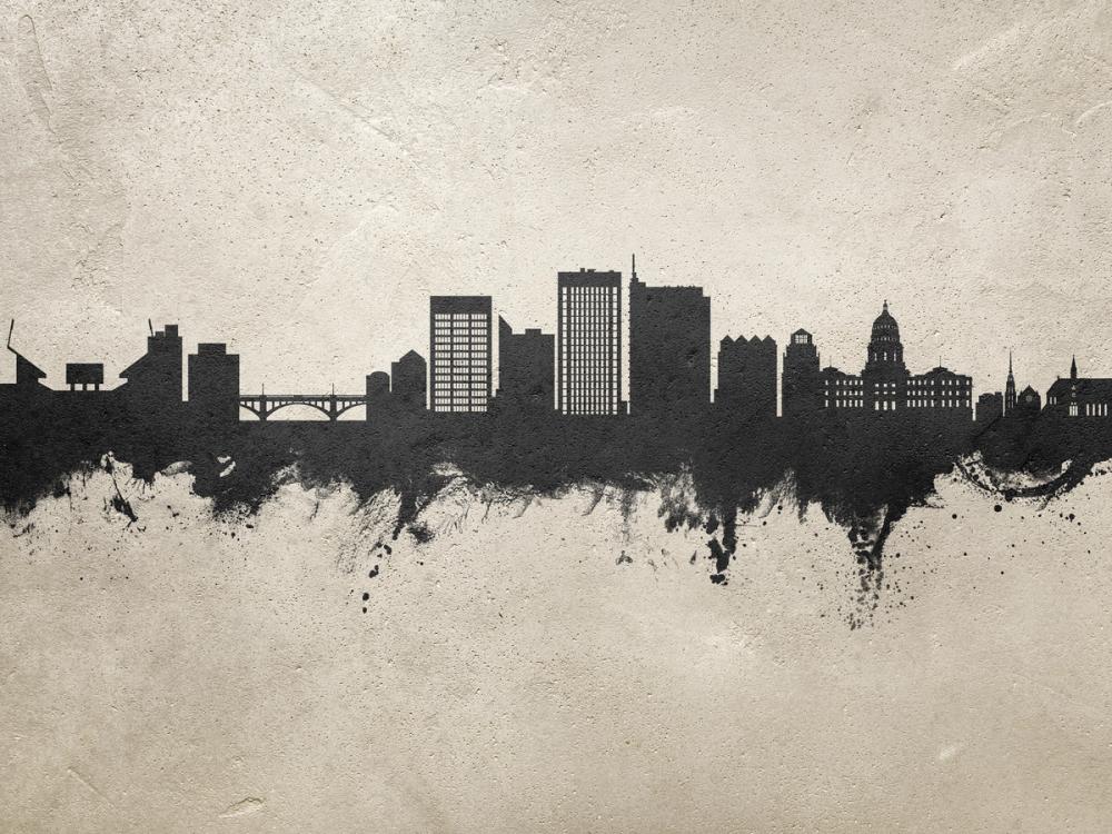 Boise Idaho Skyline Concrete