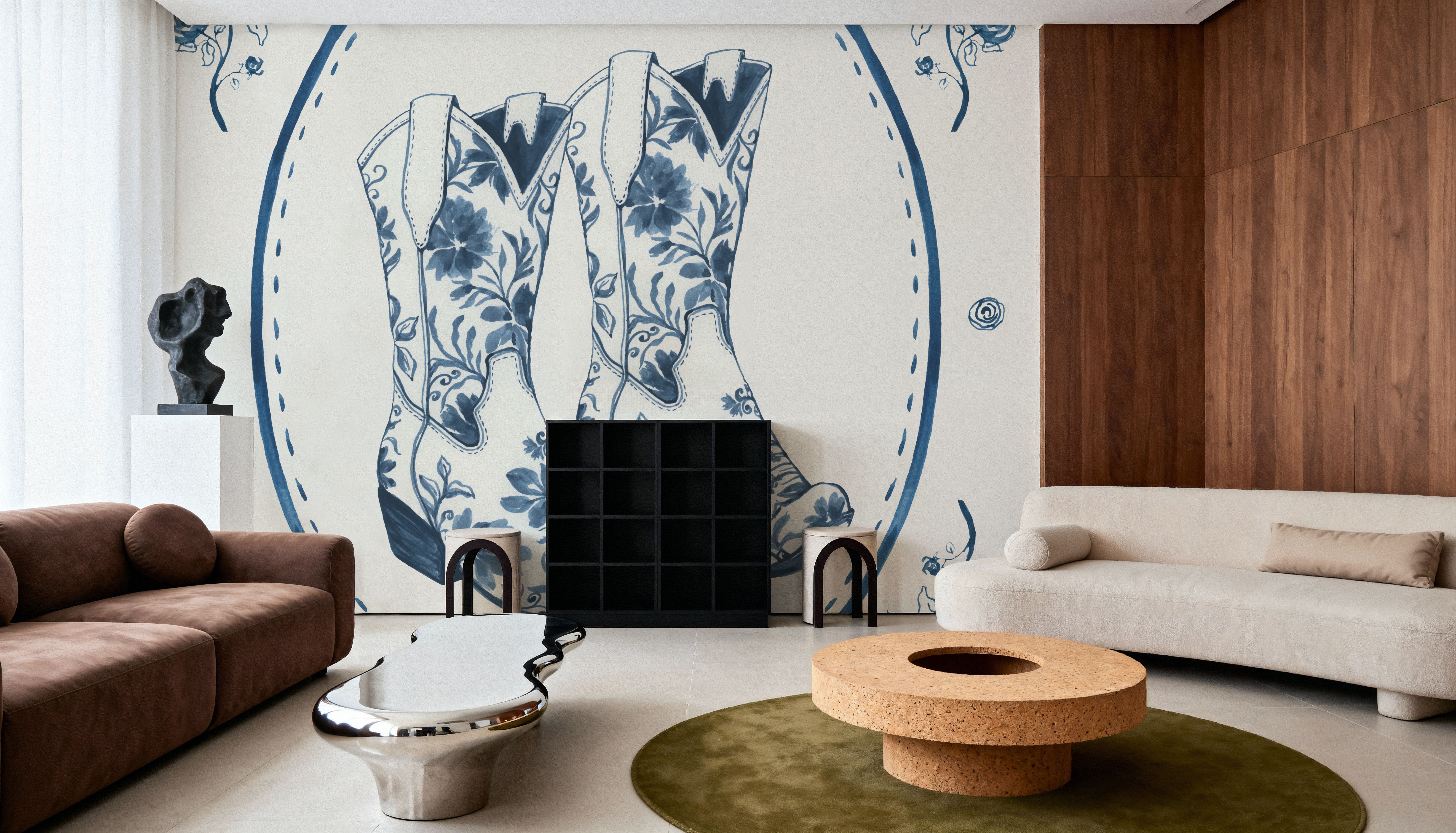 Chinoiserie Cowgirl I