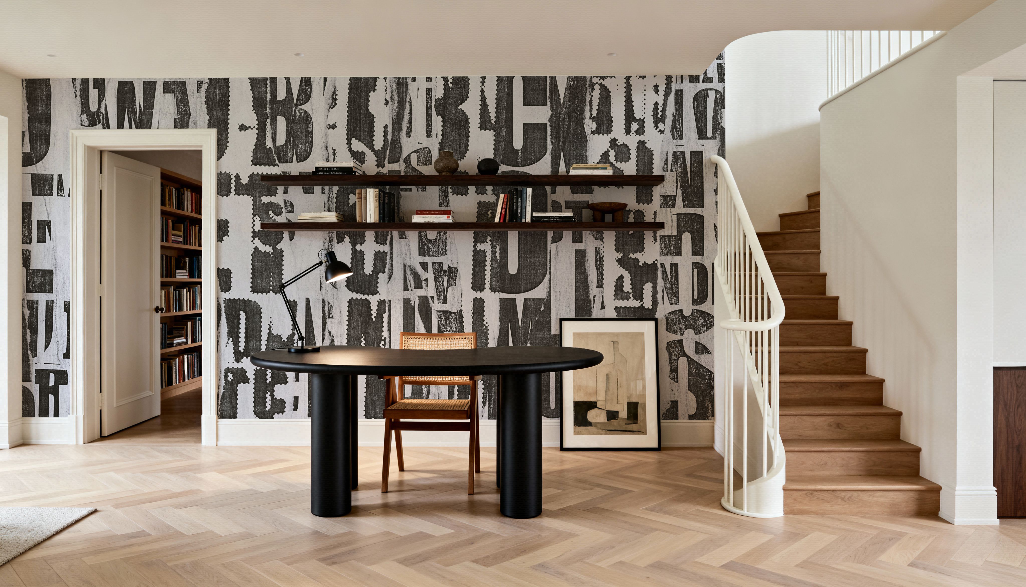 Letterpress Vintage Newspaper Collage, Grunge