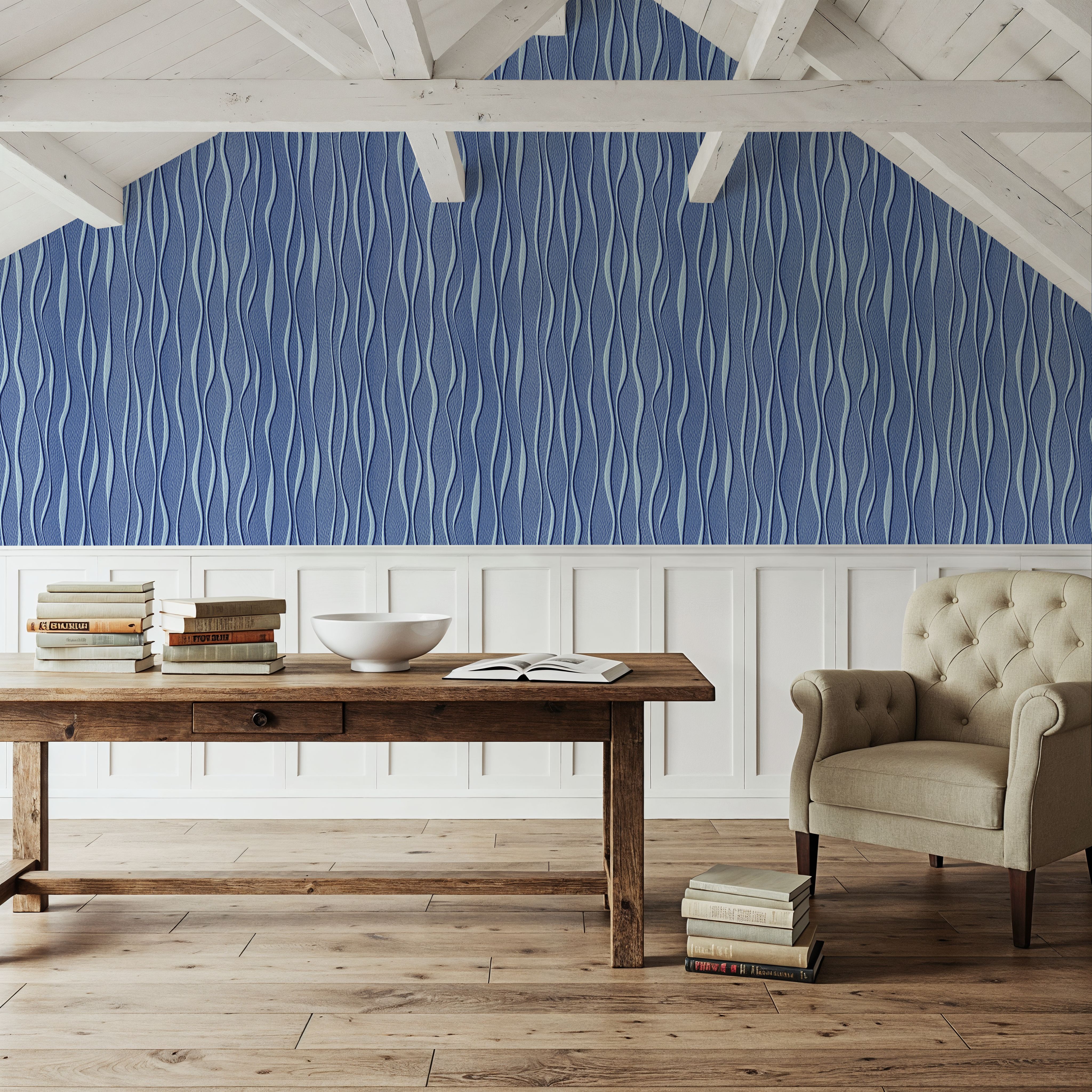 Swaying Lines, Indigo