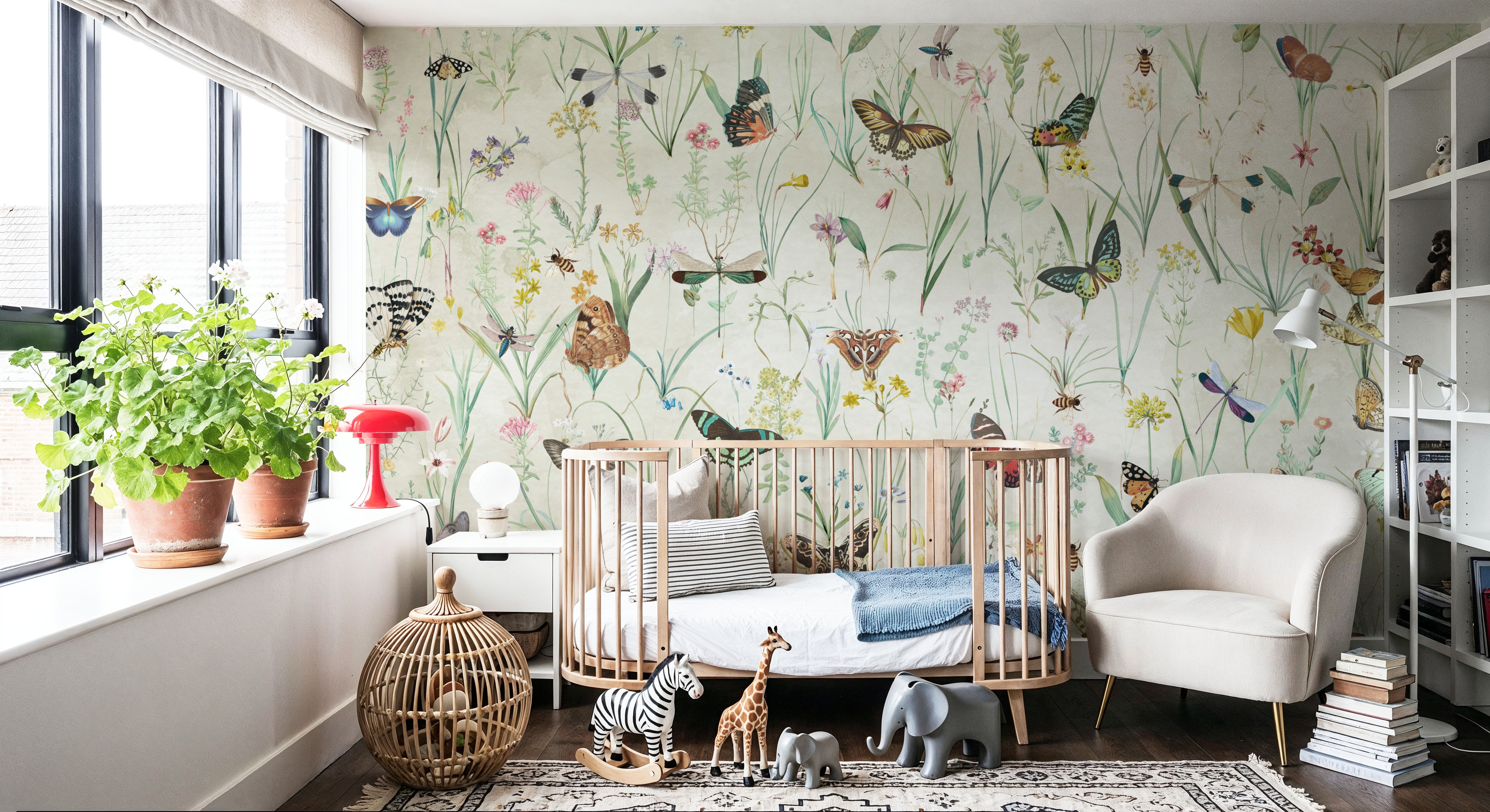 Herbals and Butterflies Green