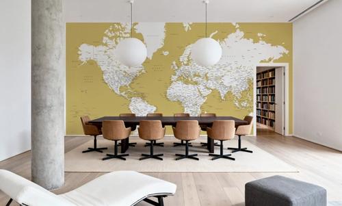 World Map Cities - Andrew