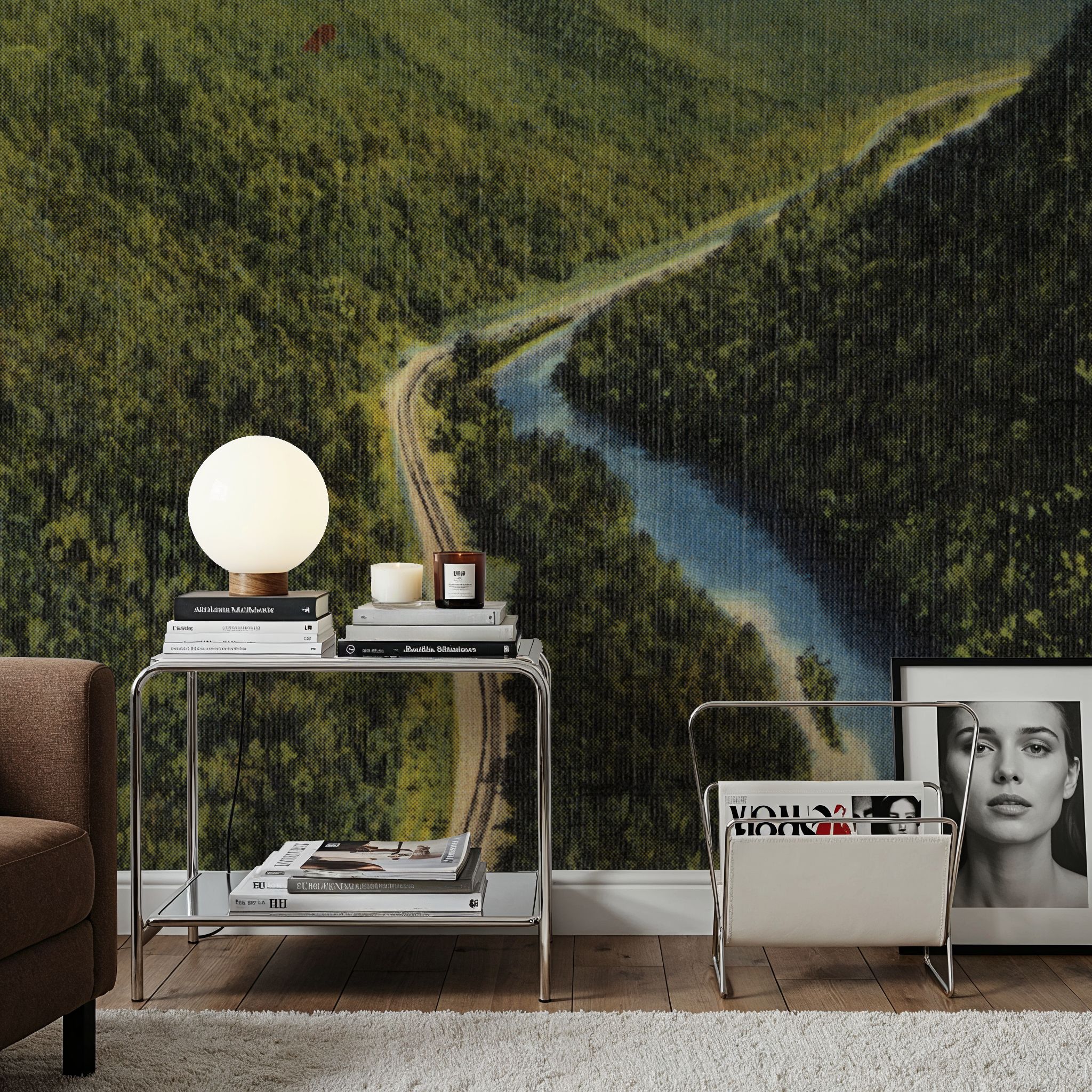 Switchback Canyon - Screenprint Postcard