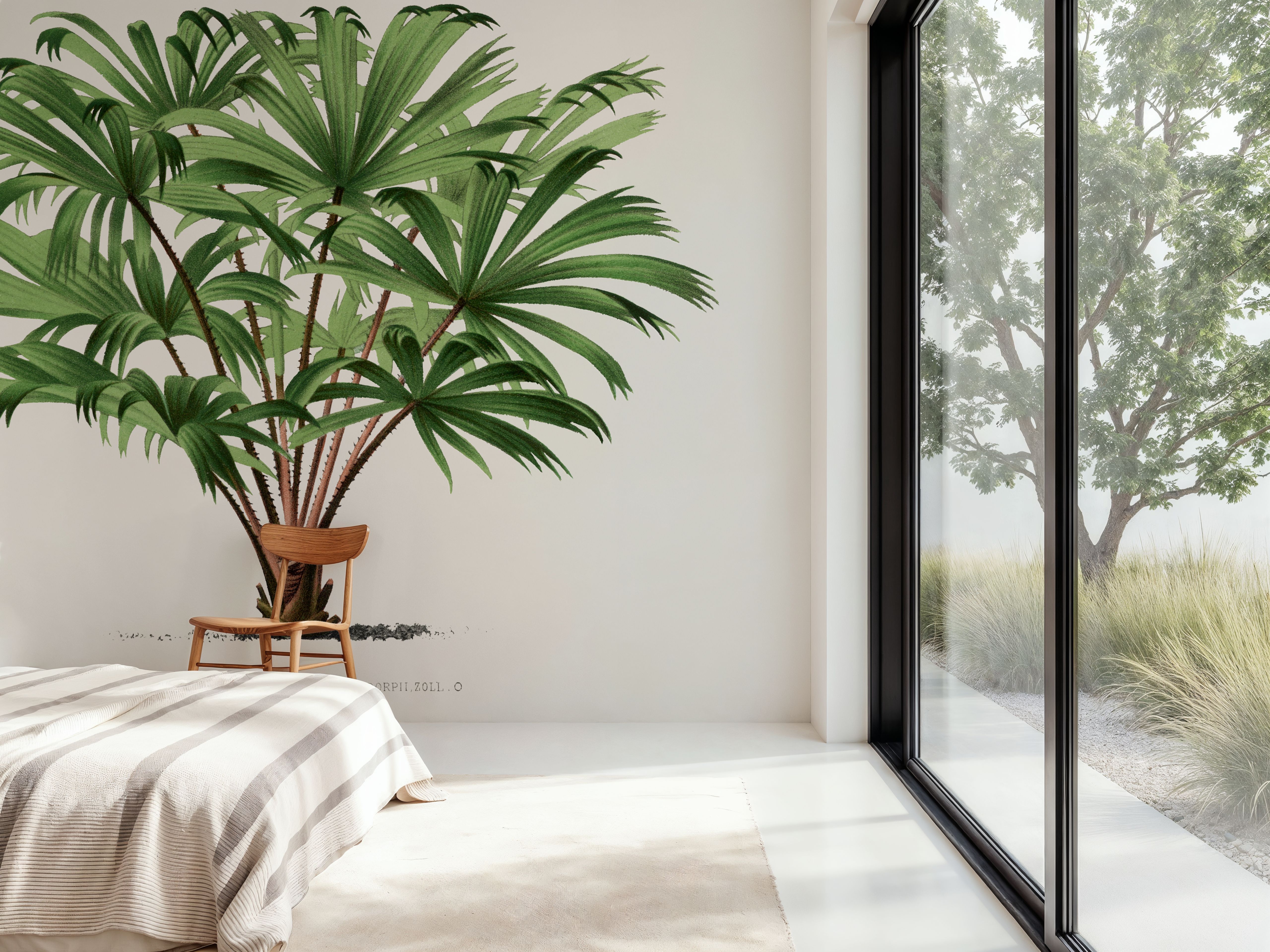 Vintage Palm Tree III