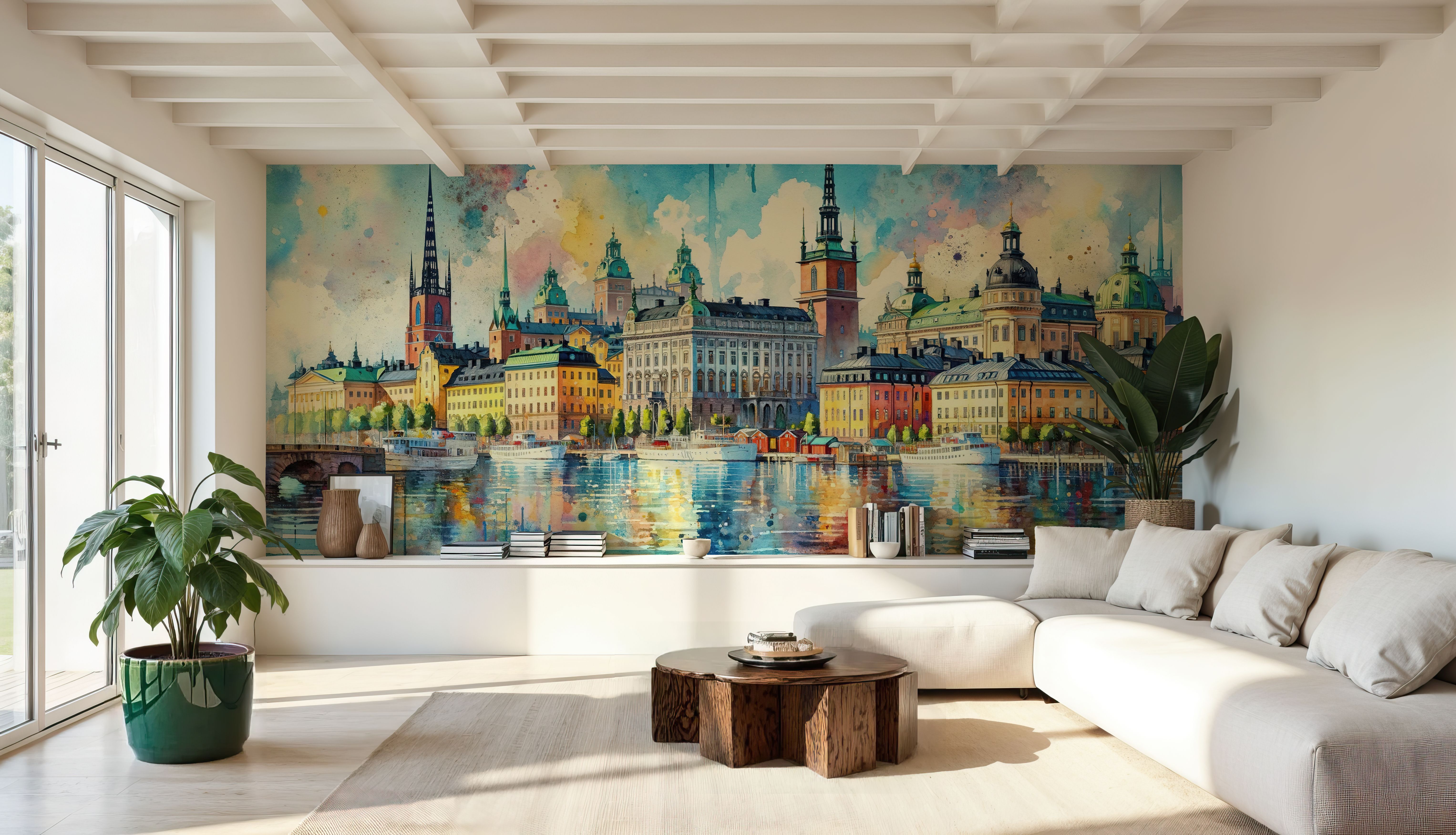 Vivid Stockholm Reflections