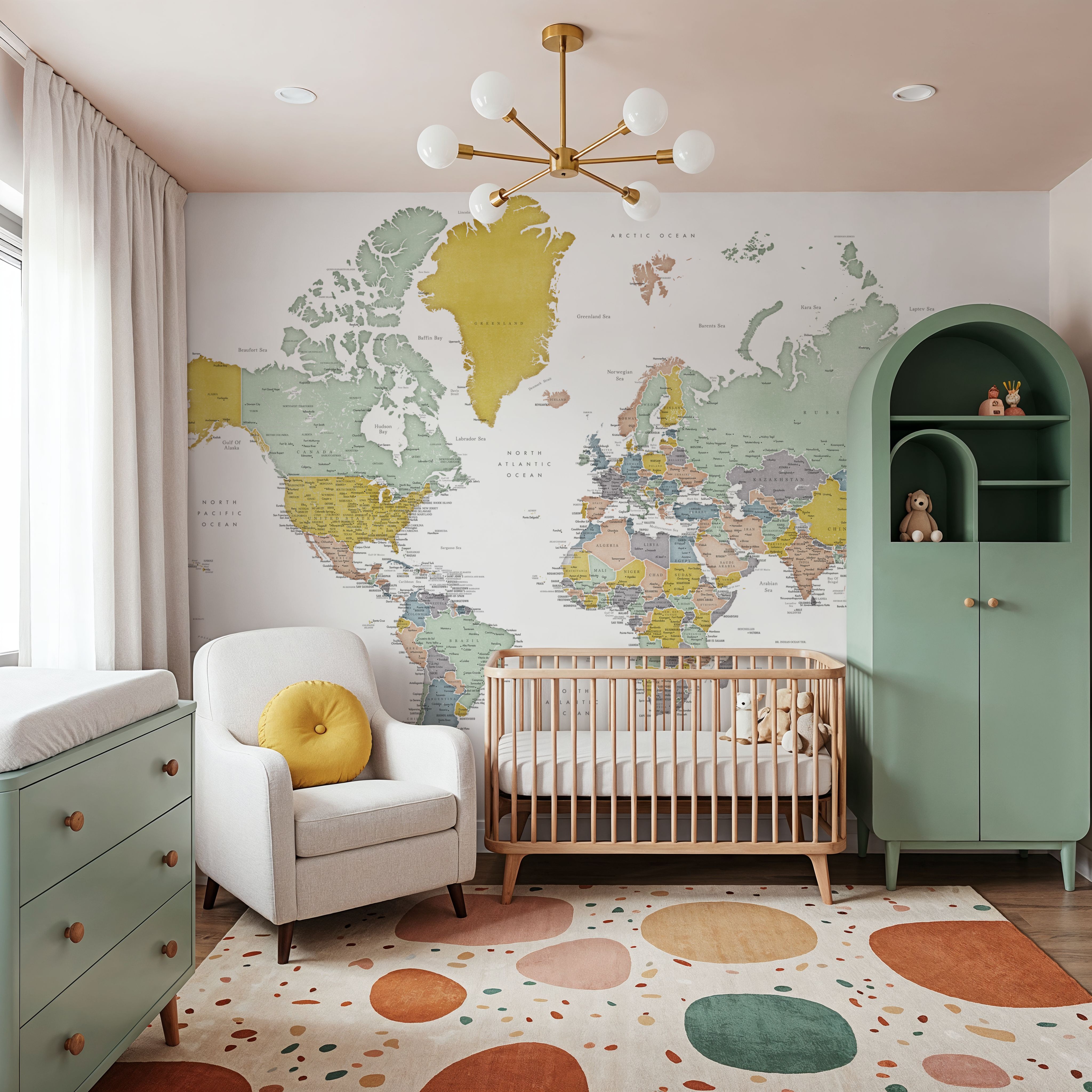 World Map Cities - Patti