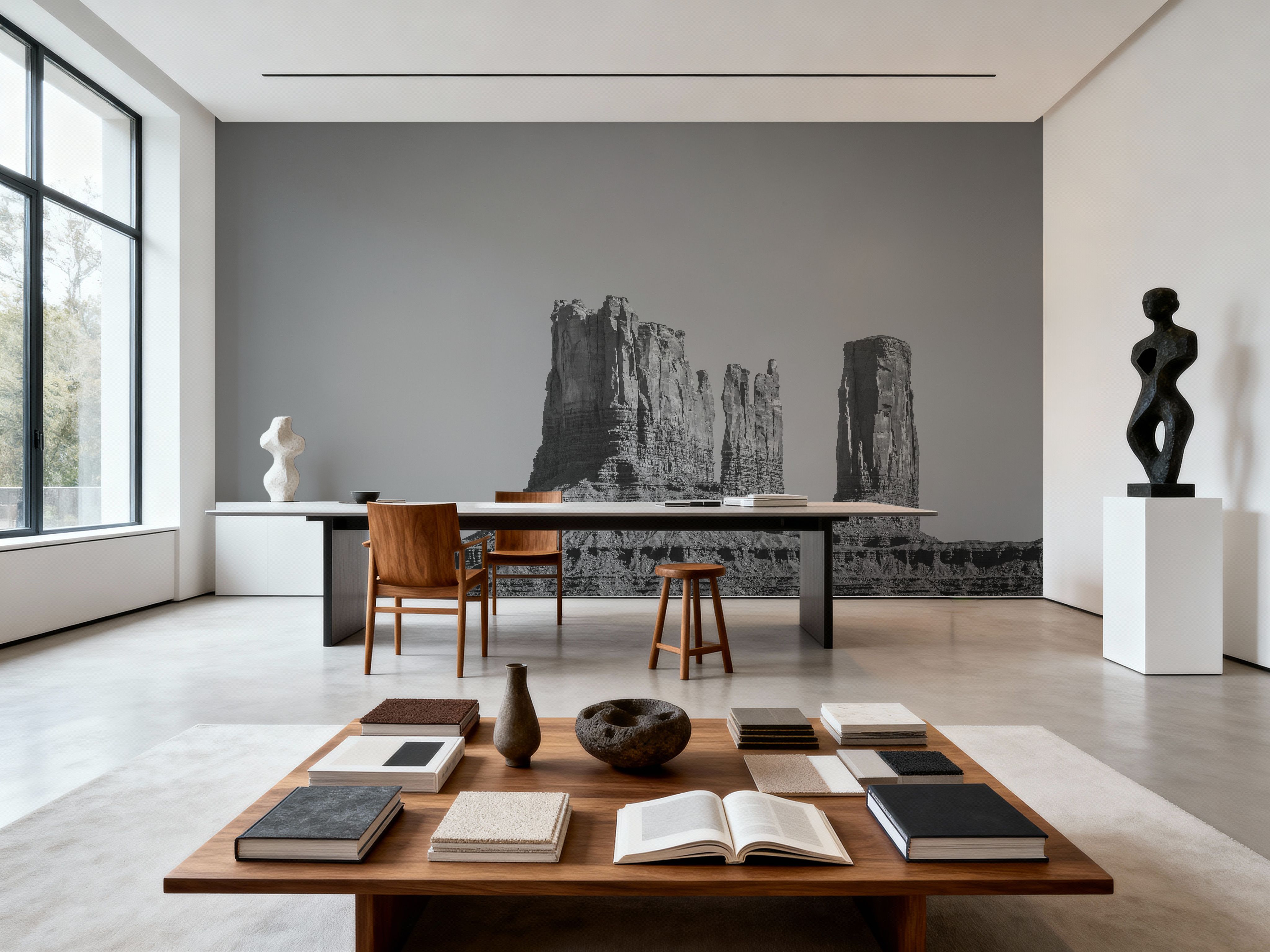 Monument Valley II BW