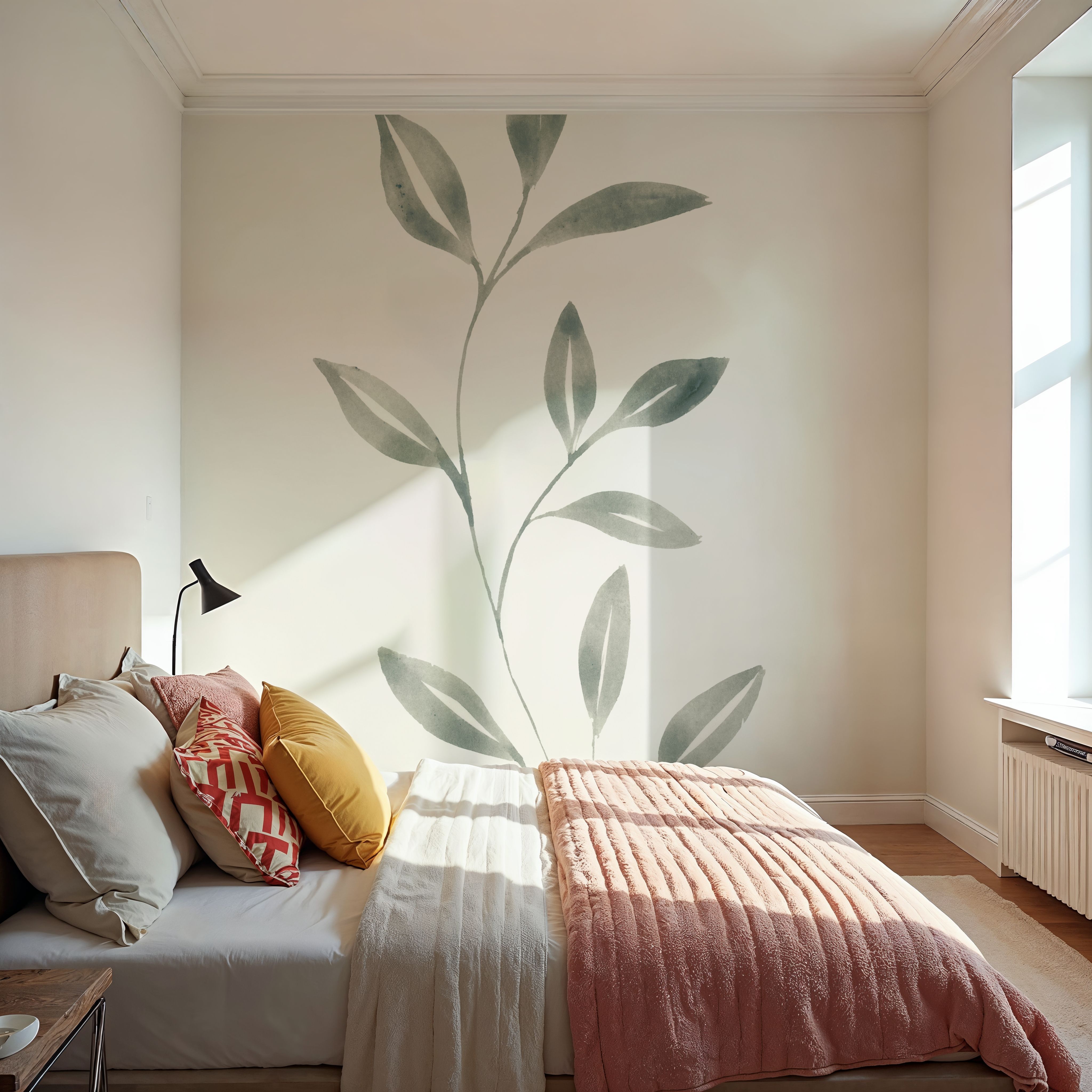 Linen Leaves I