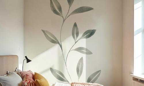 Linen Leaves I