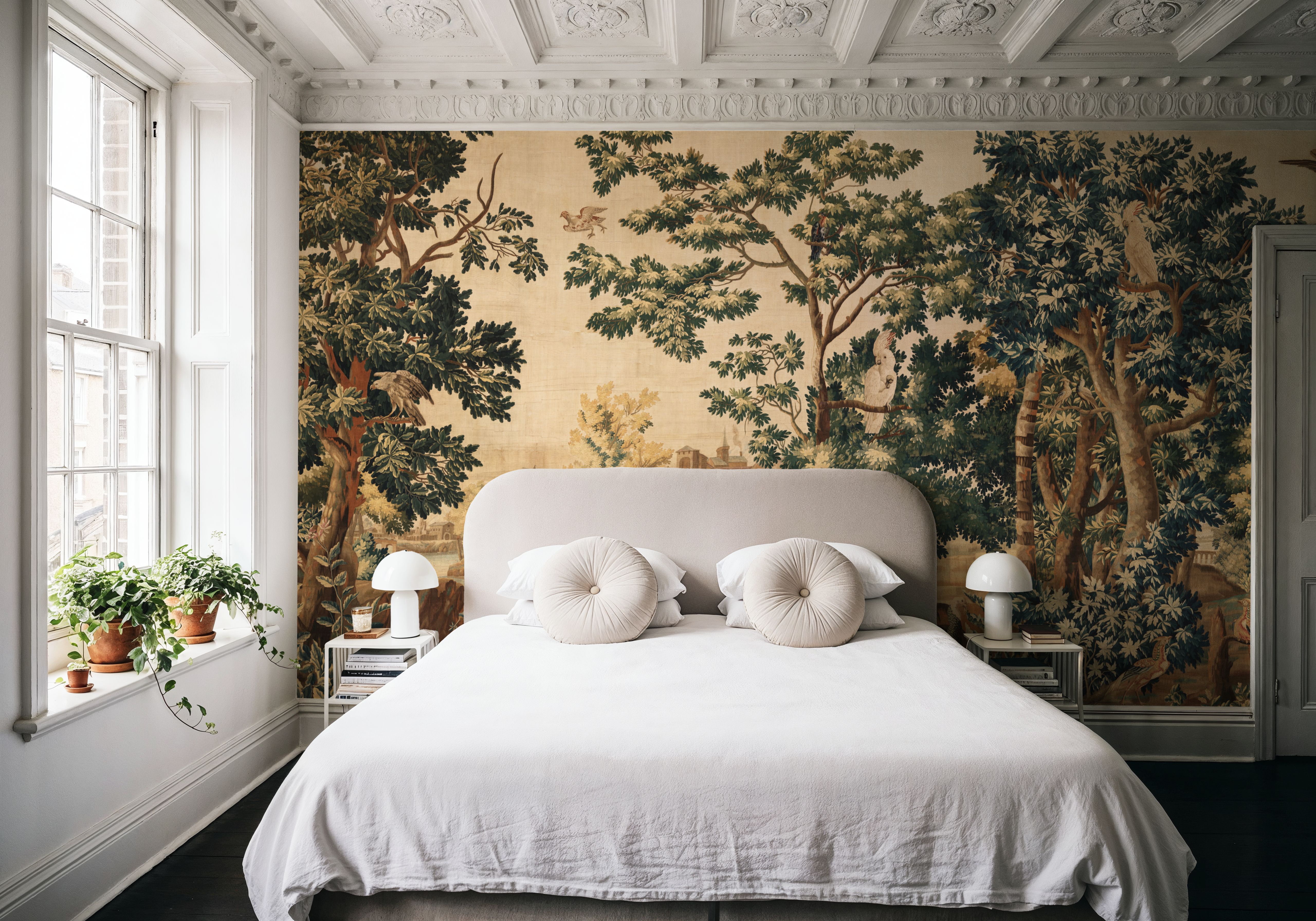 Enchanted Grove Tapestry, Rich, Wallpaper