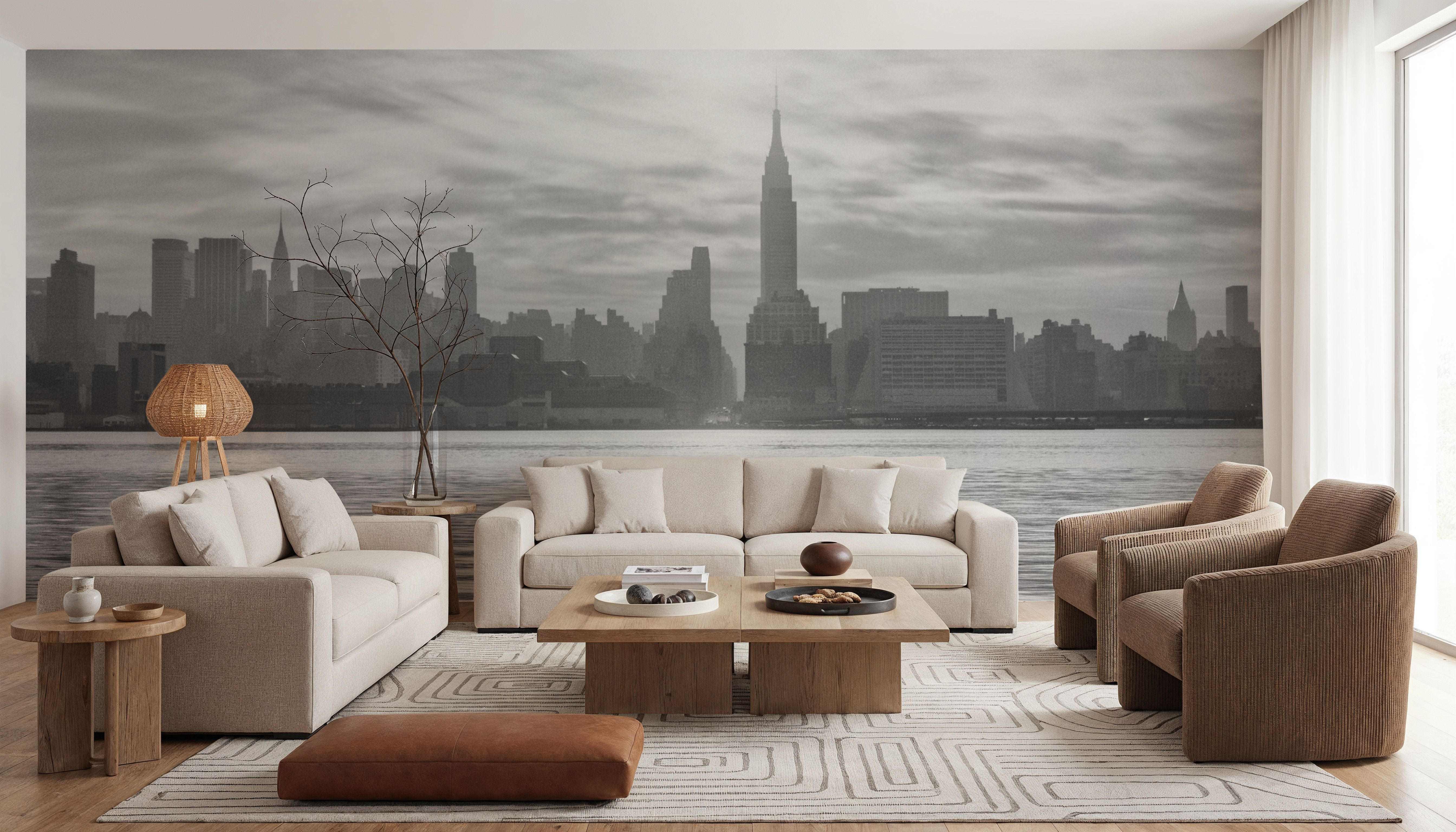 Metropolitan Silhouette, Tapeten