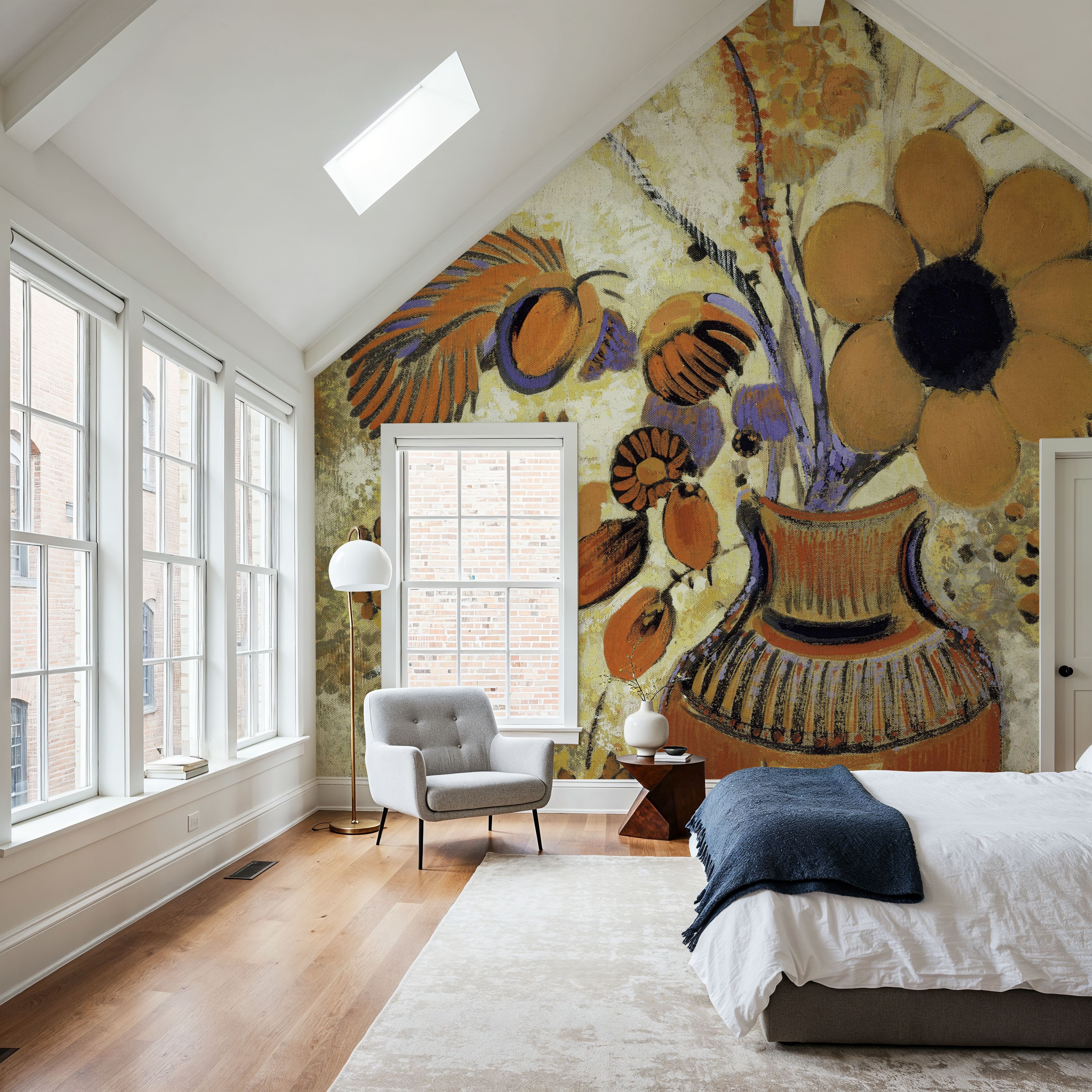 Etruscan Vase with Flowers