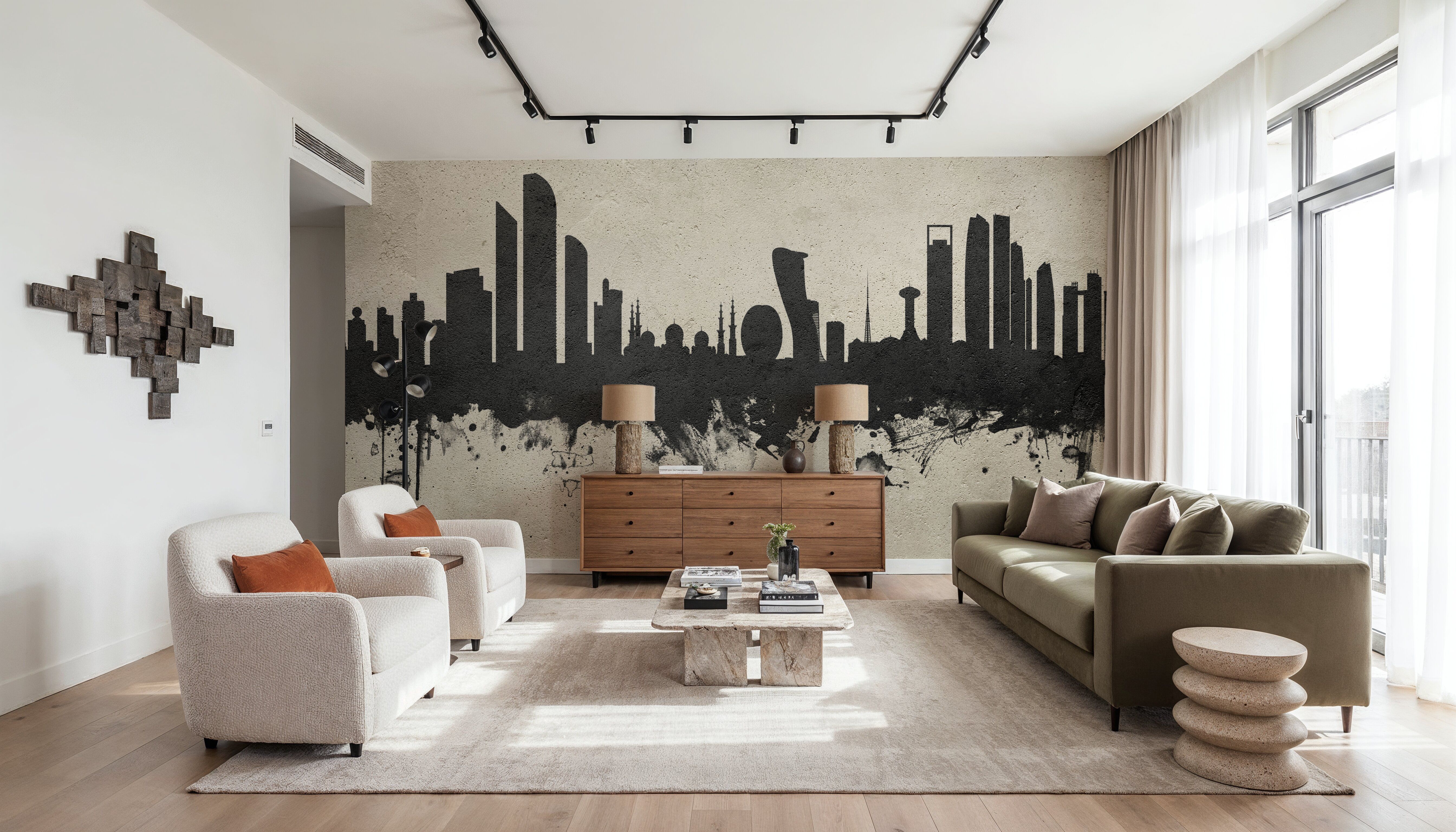 Abu Dhabi Skyline Concrete