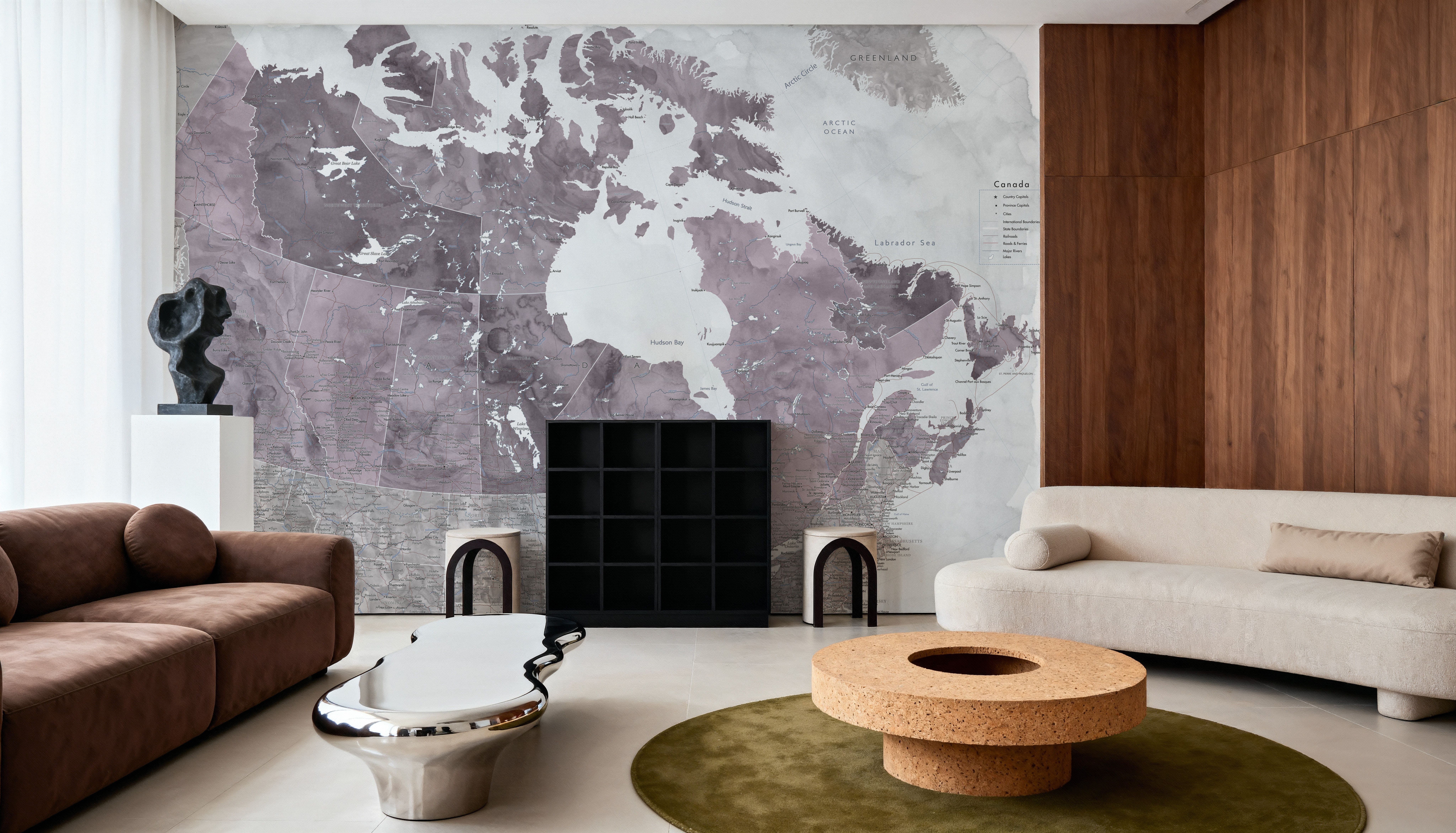 Canada Map Detailed - Helewidis