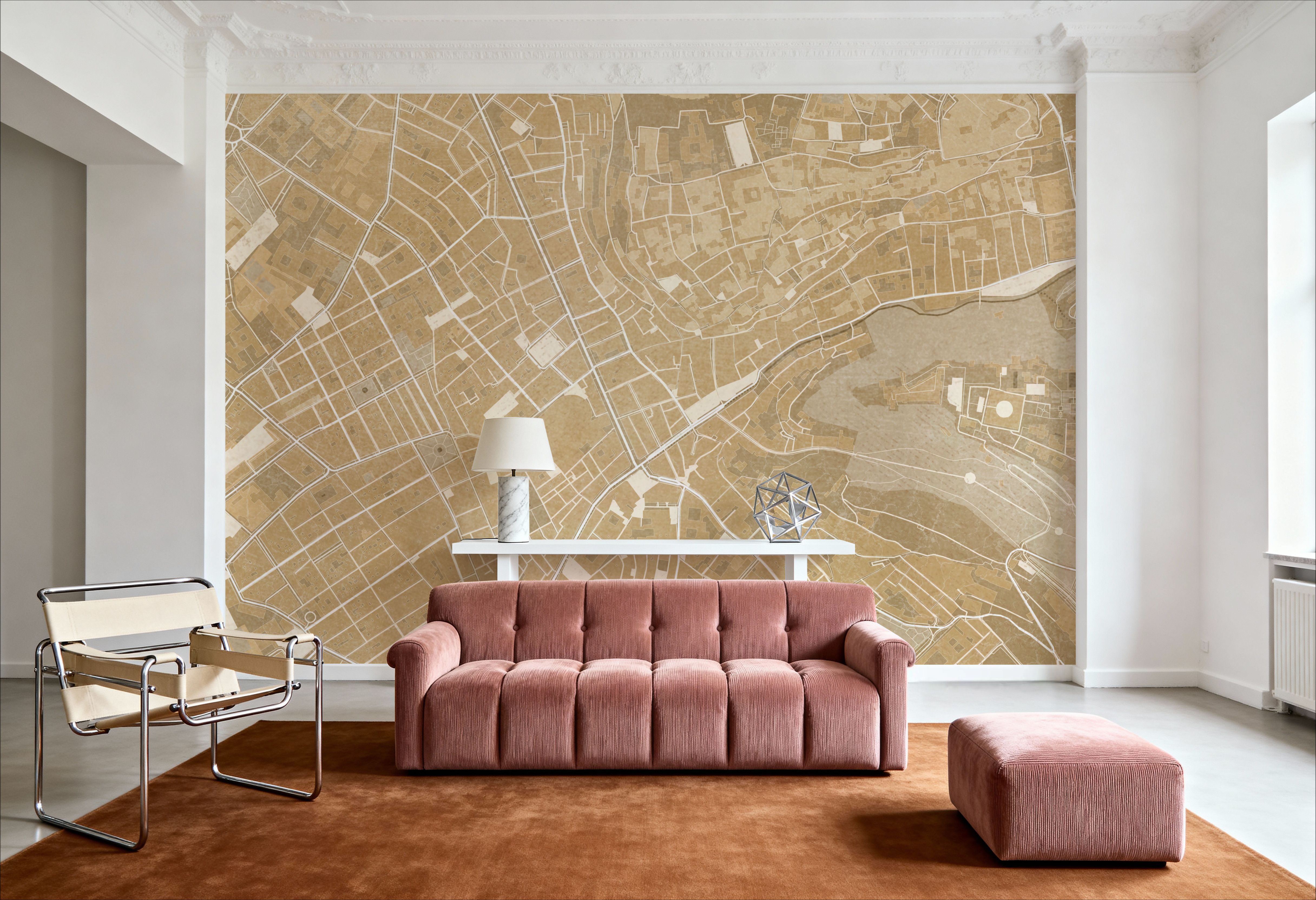 Granada City Ochre, Behang