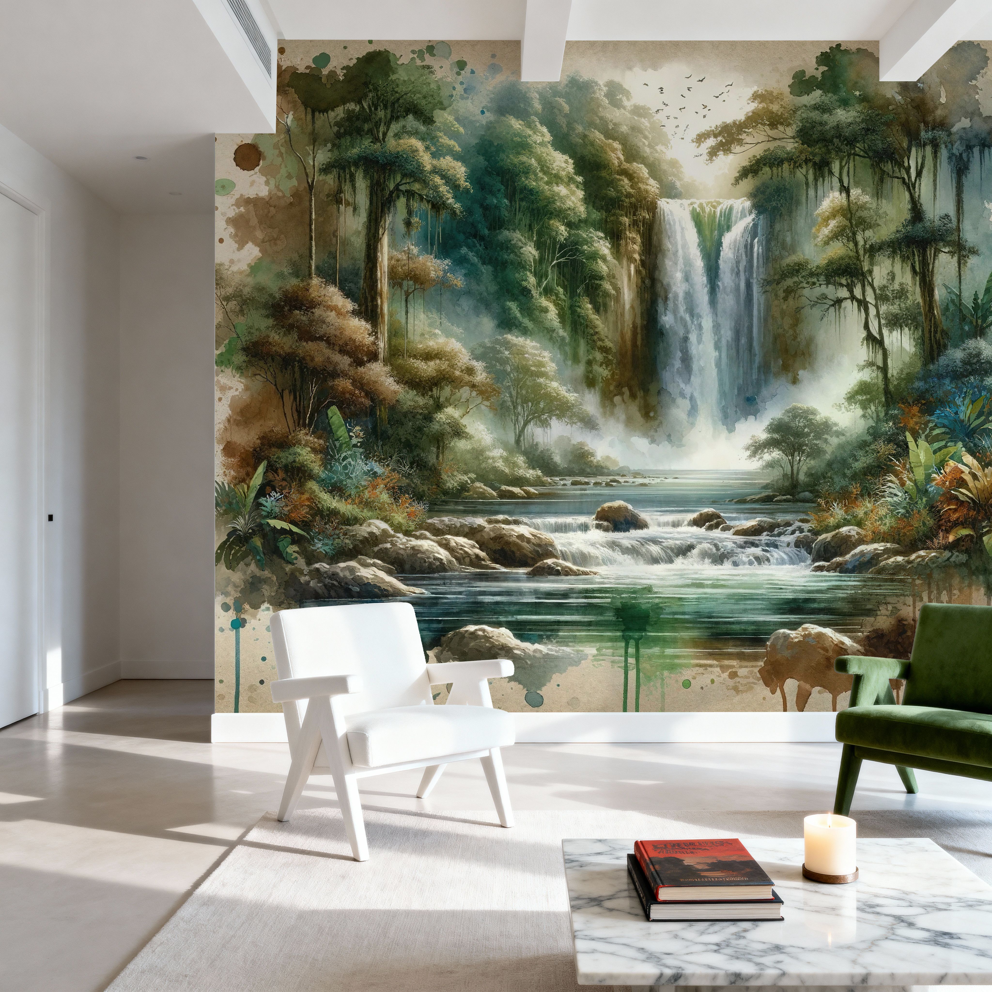 Tropical Waterfall