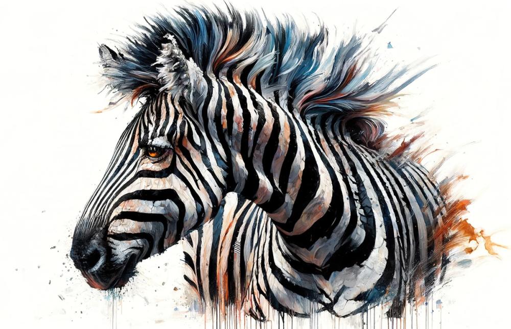 Ethereal Zebra