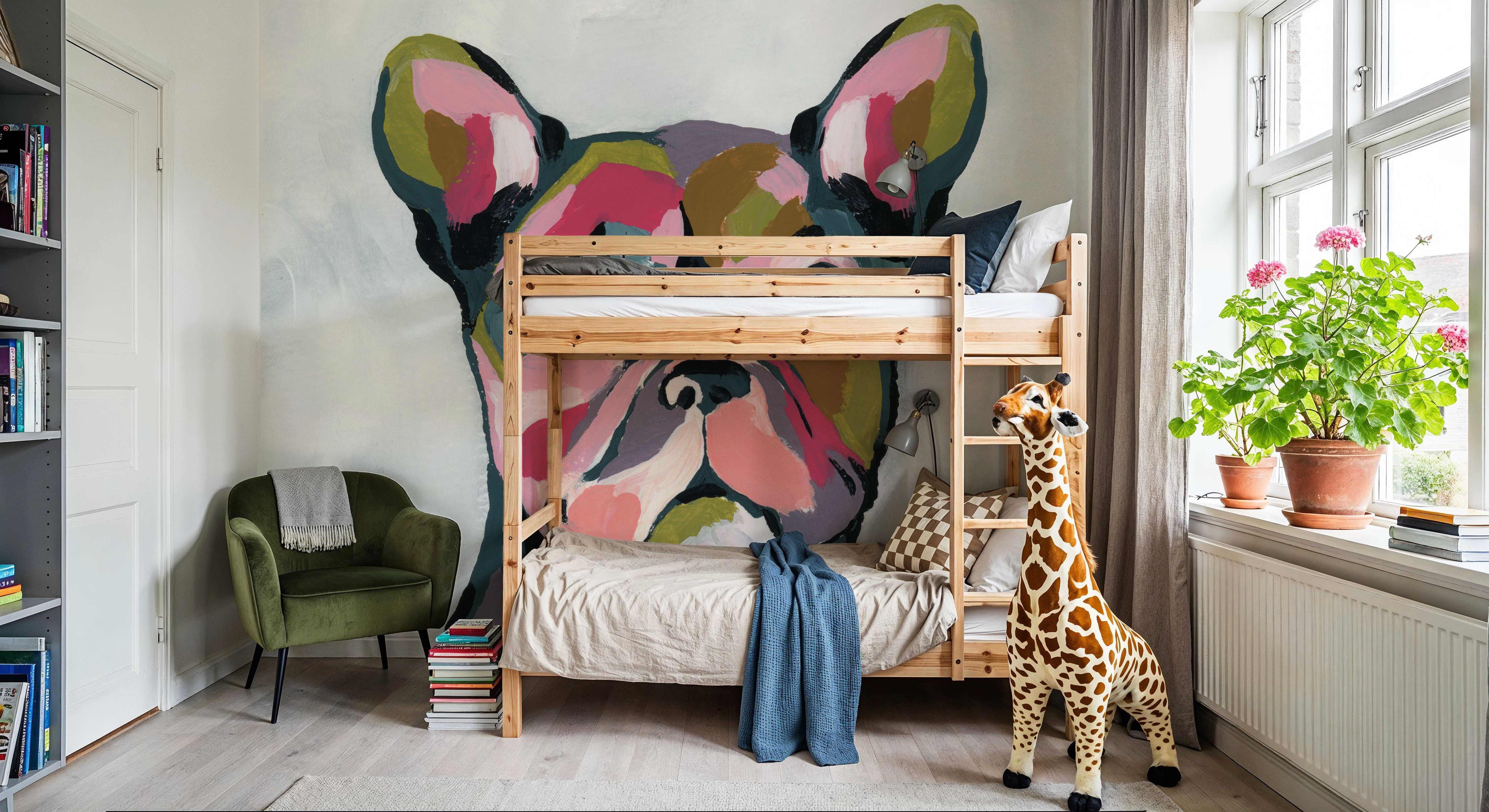 Abstract French Bulldog