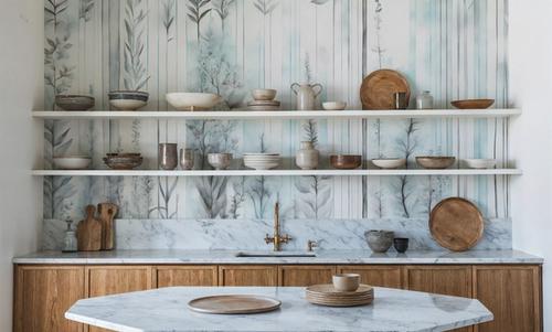 Botanical Wall Teal