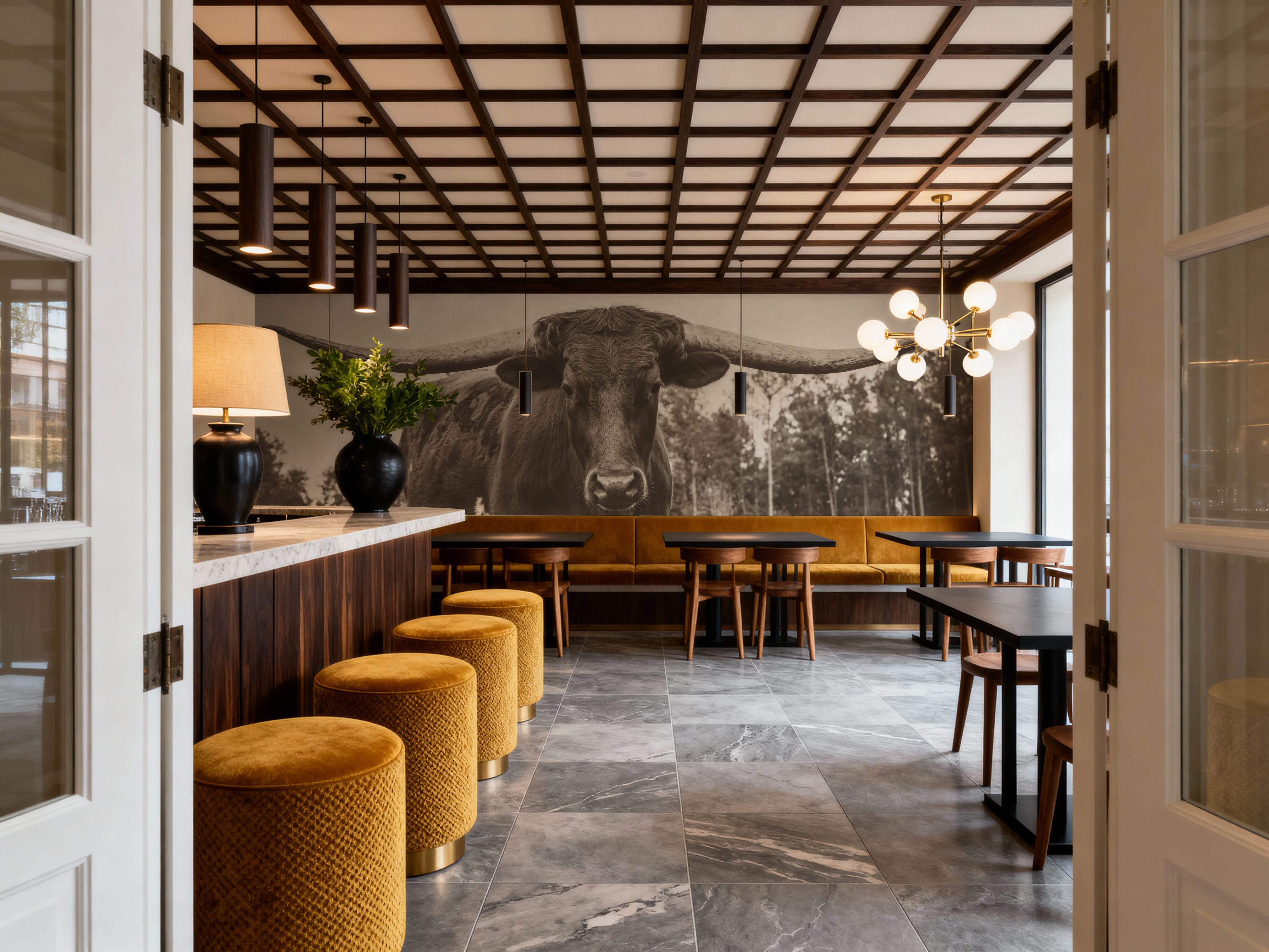 Longhorn Pastures Sepia