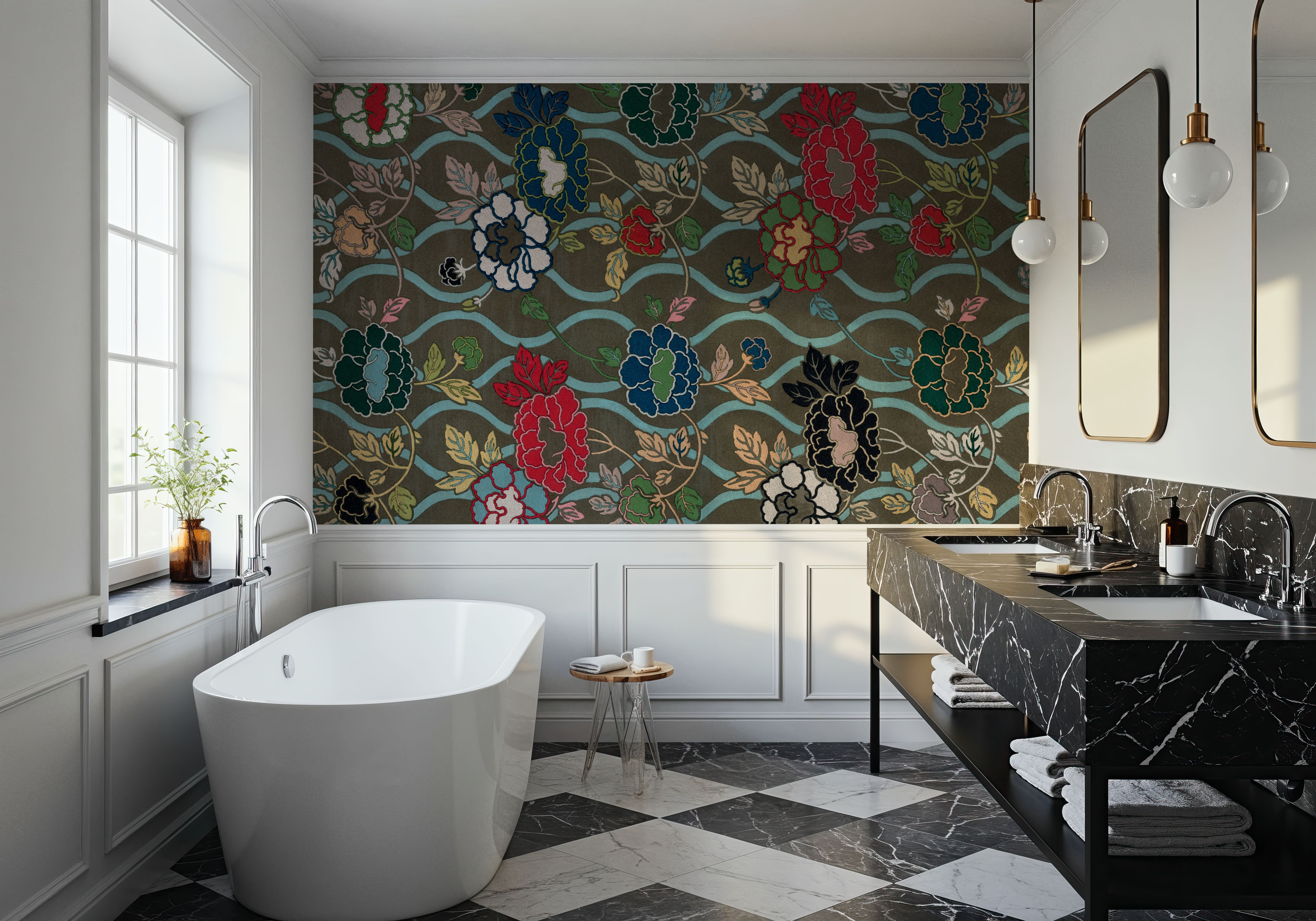 Japanese Flower Fans