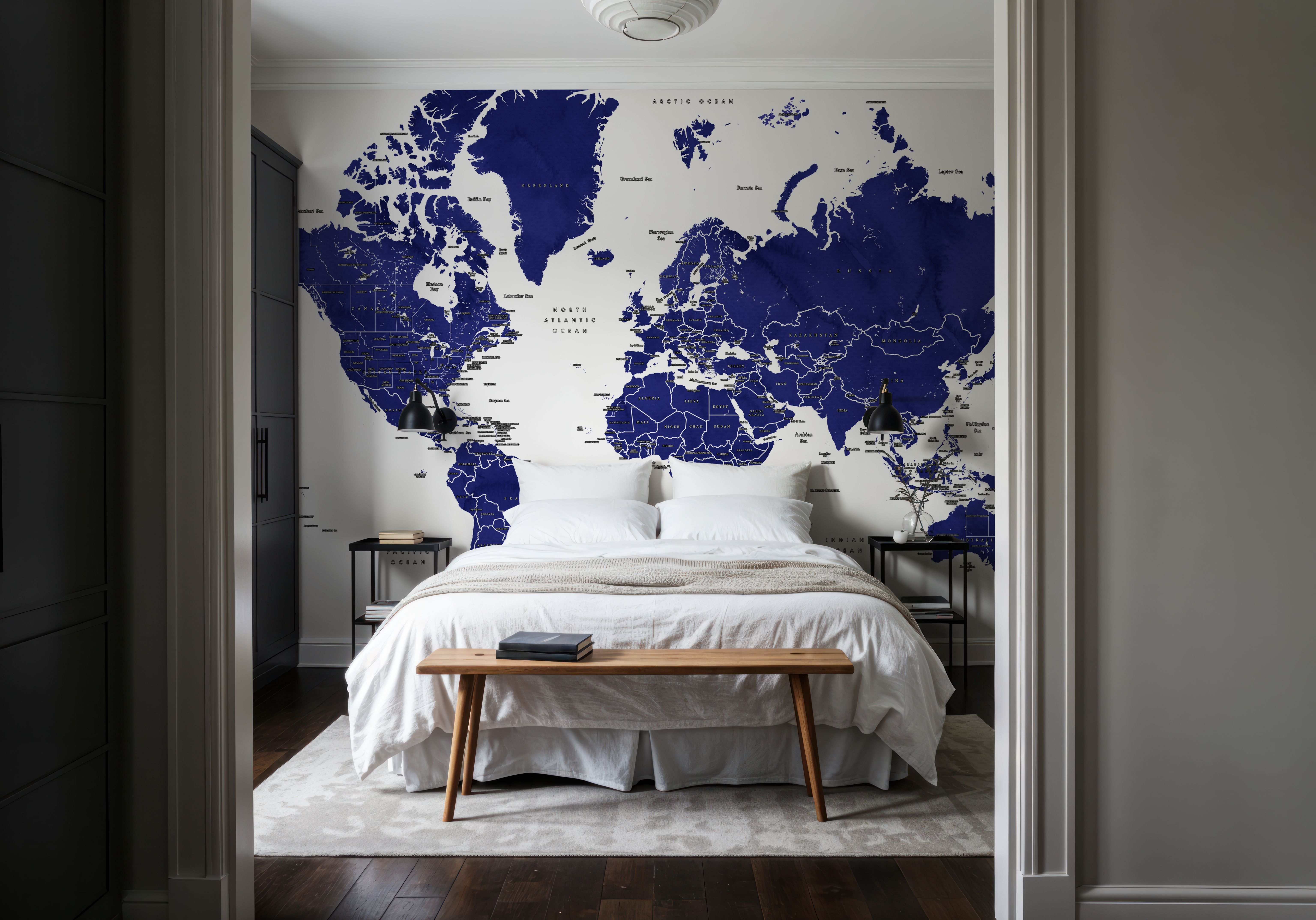 World Map - Nevin