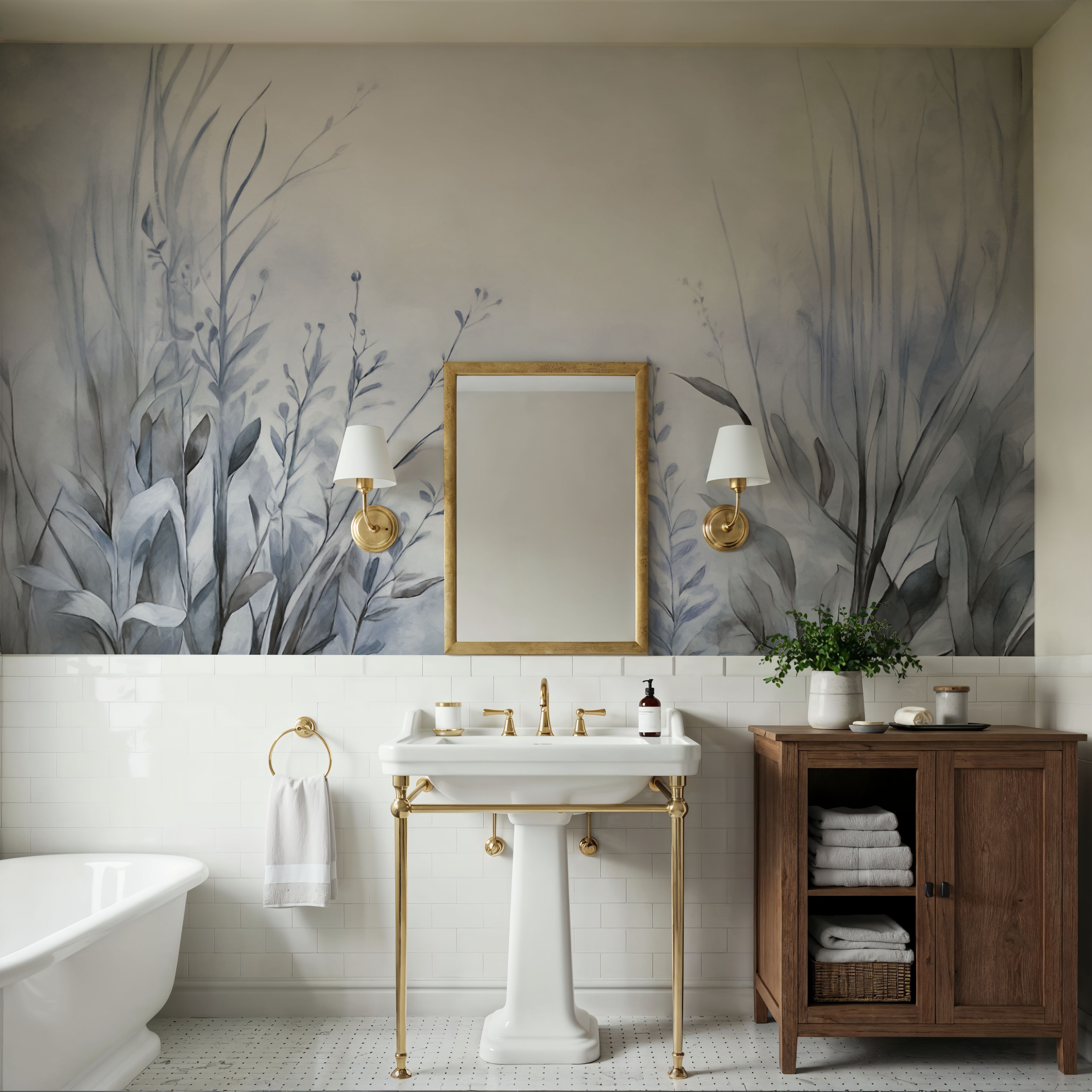 Garden of Peace Blue