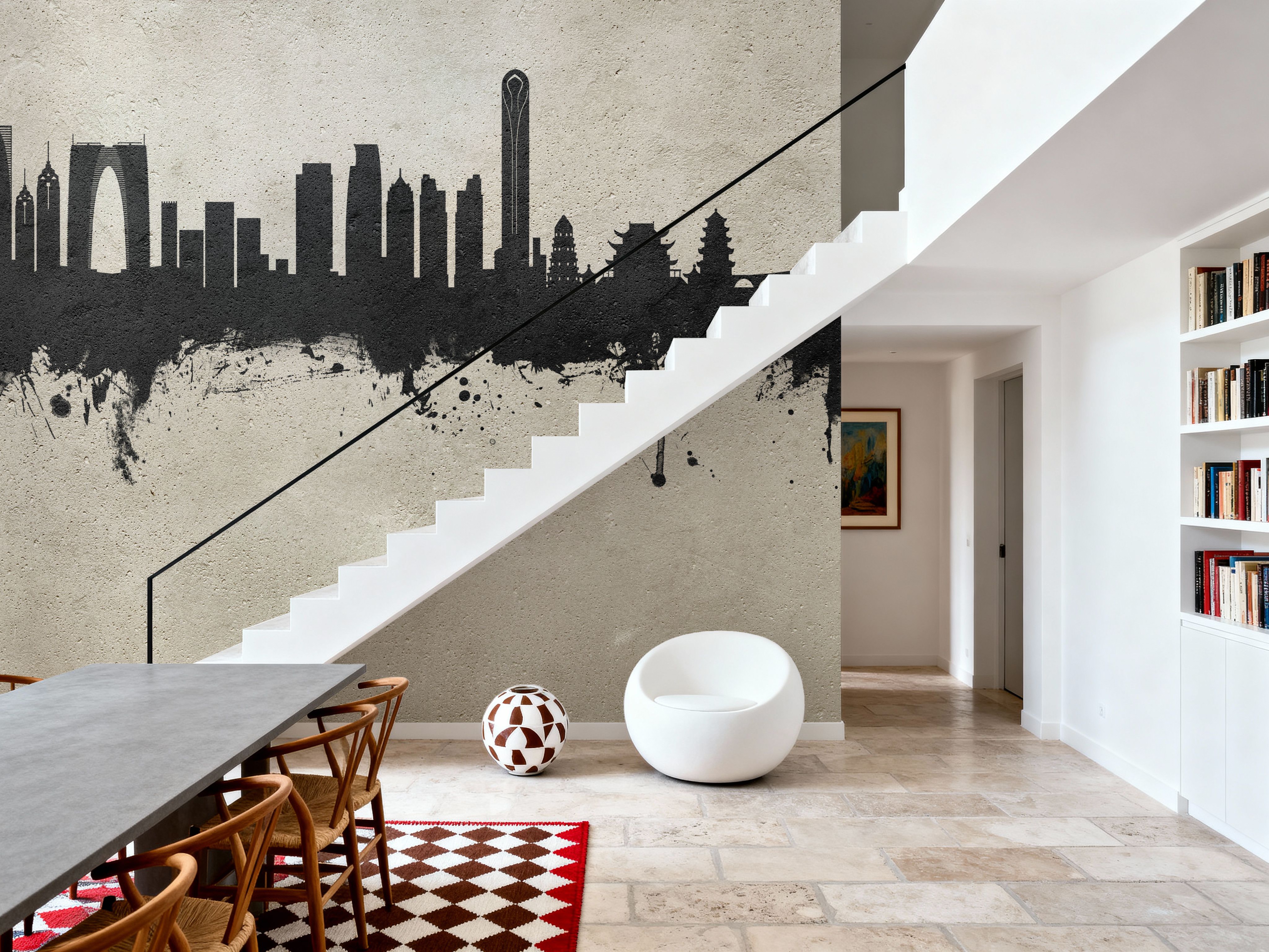 Suzhou China Skyline Concrete