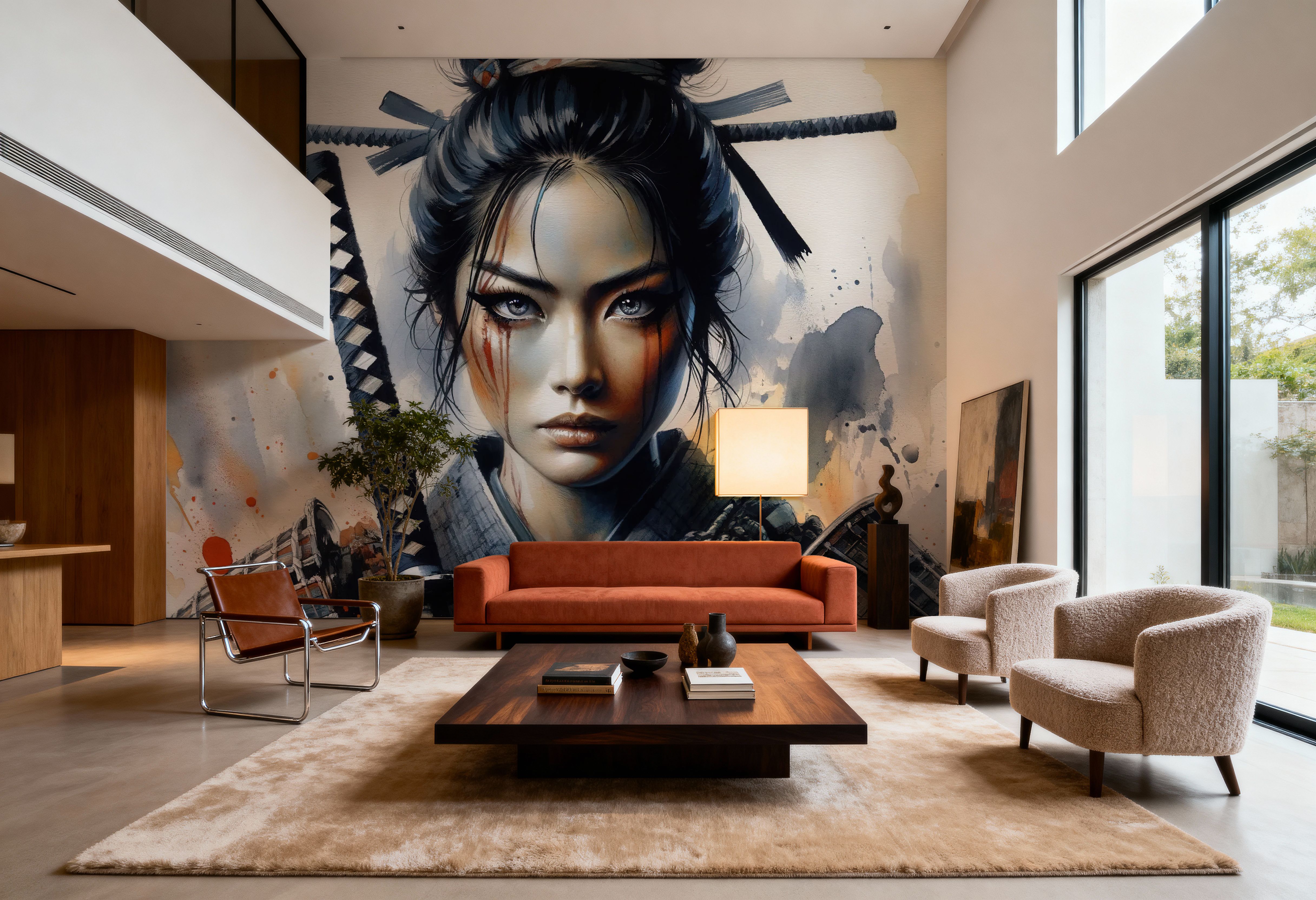 Warrior's Gaze, Wallpaper