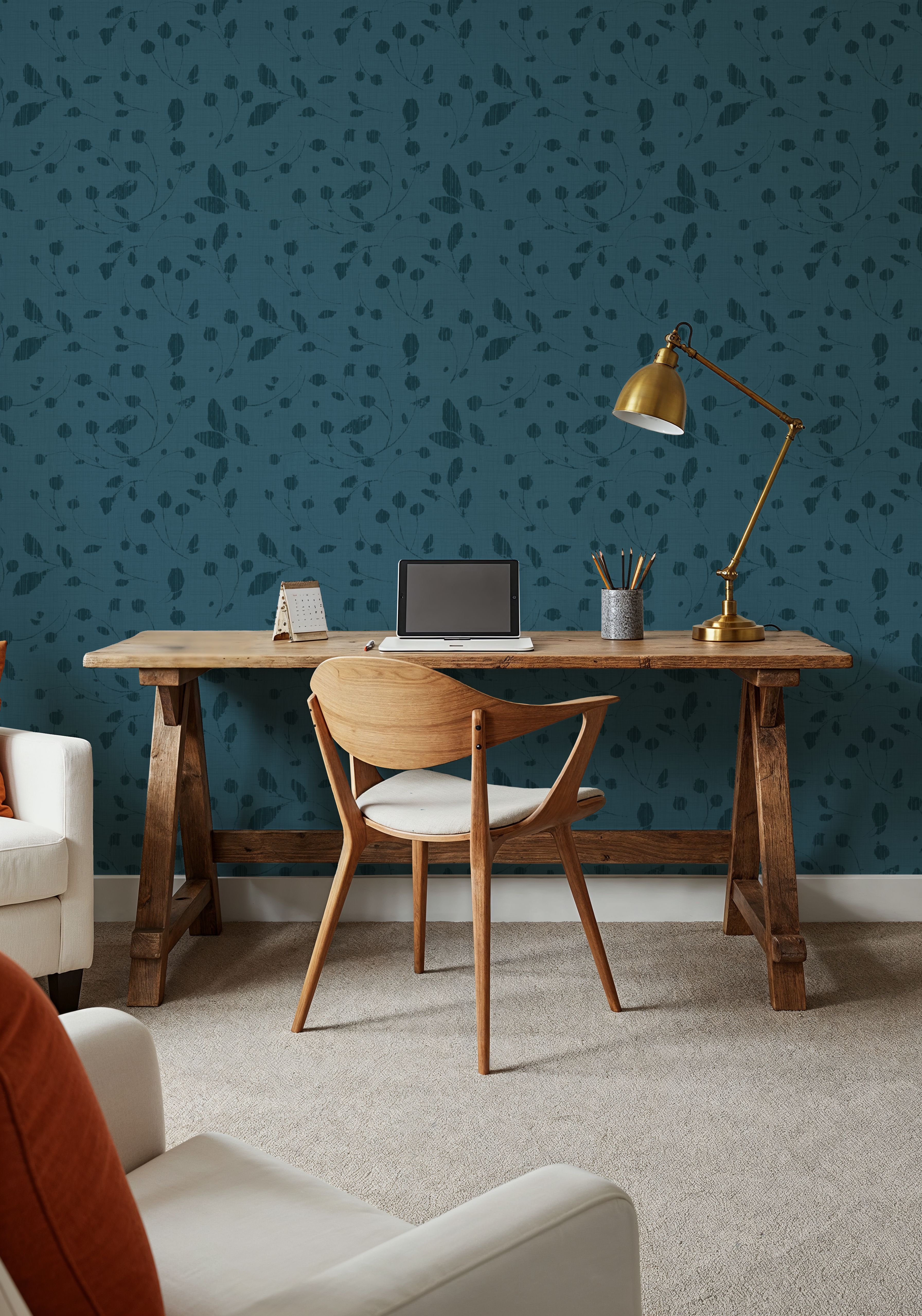 Time to Share Florals Blue