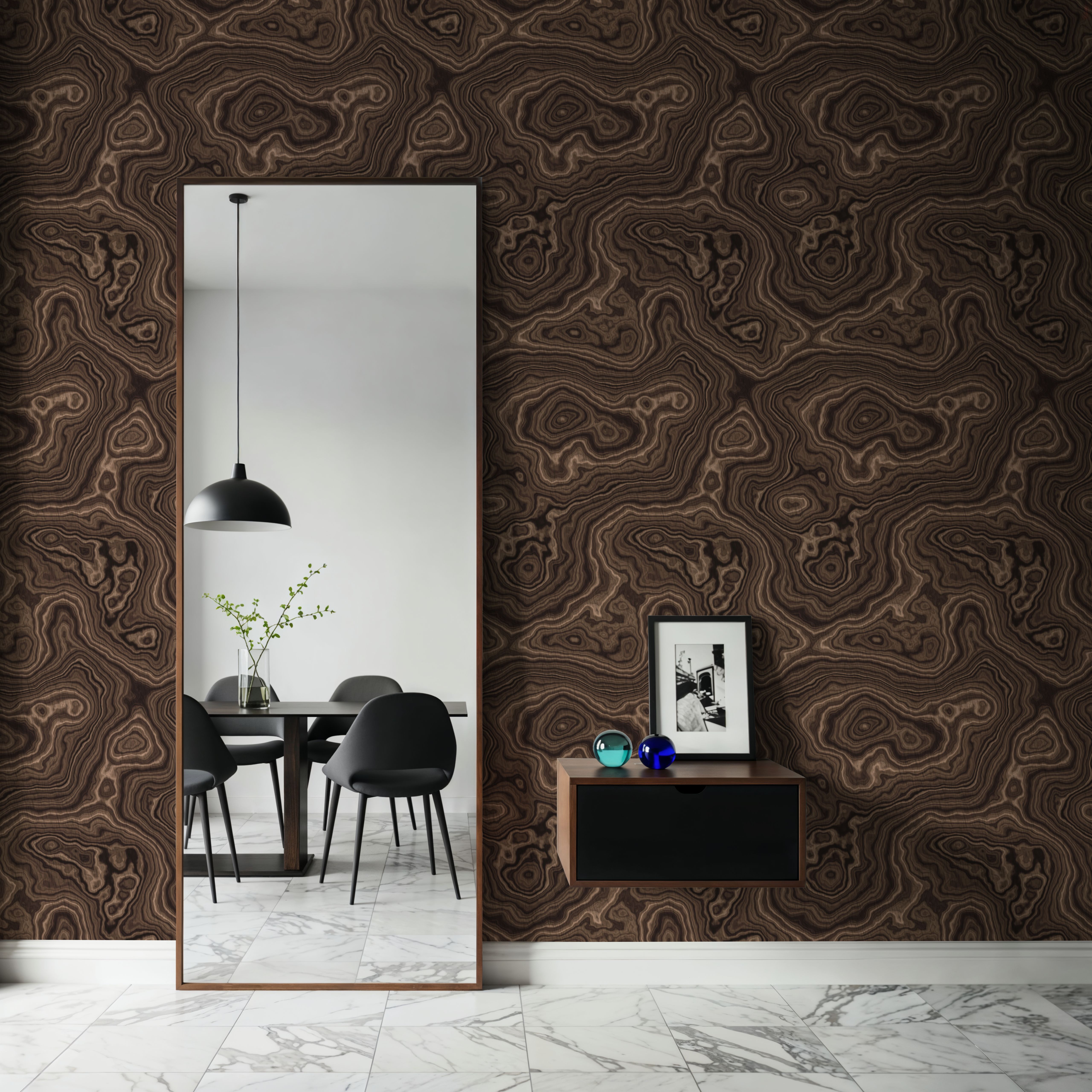 Root Wood, Oak, Wallpaper