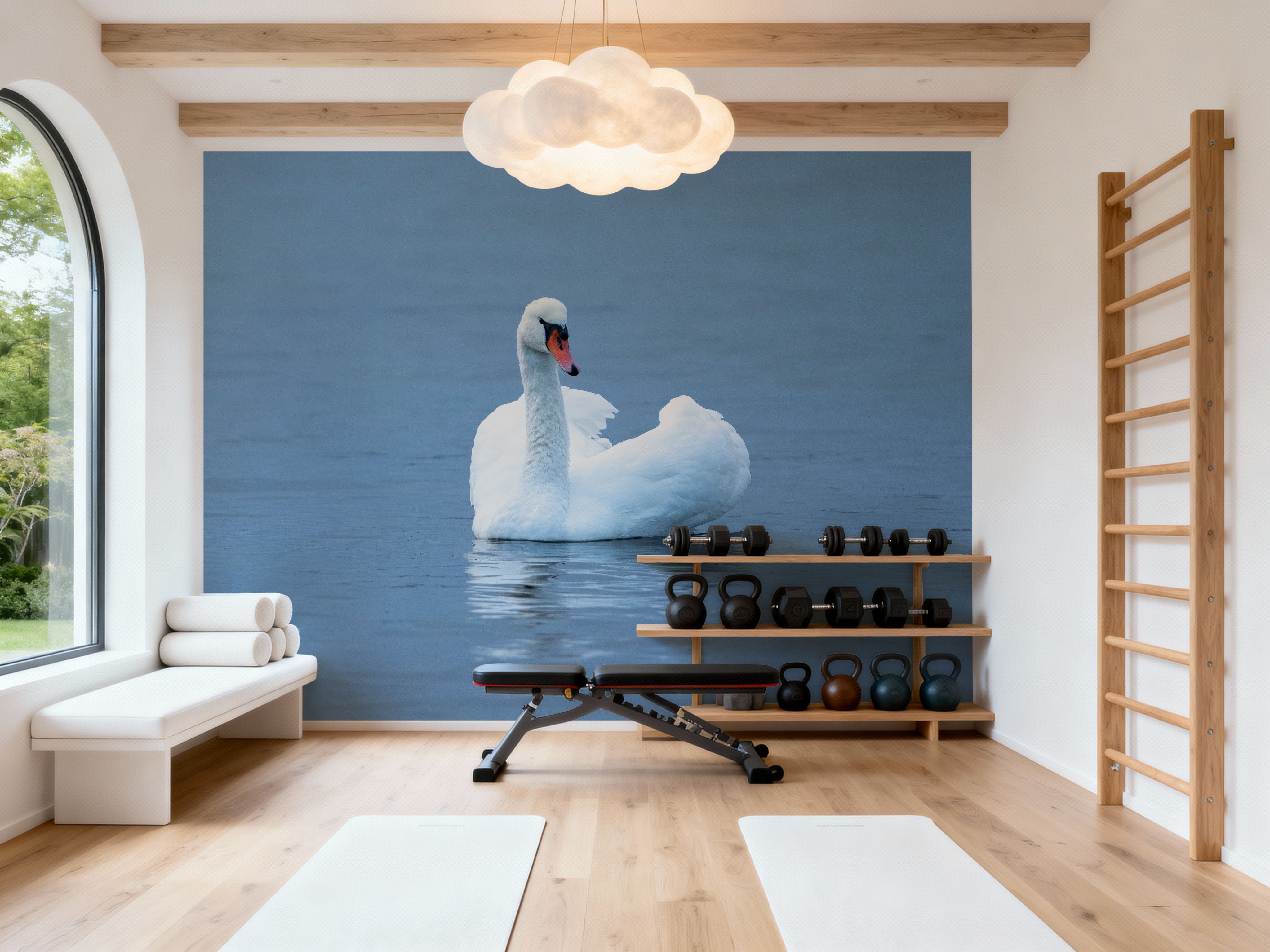 White Swan, Wallpaper