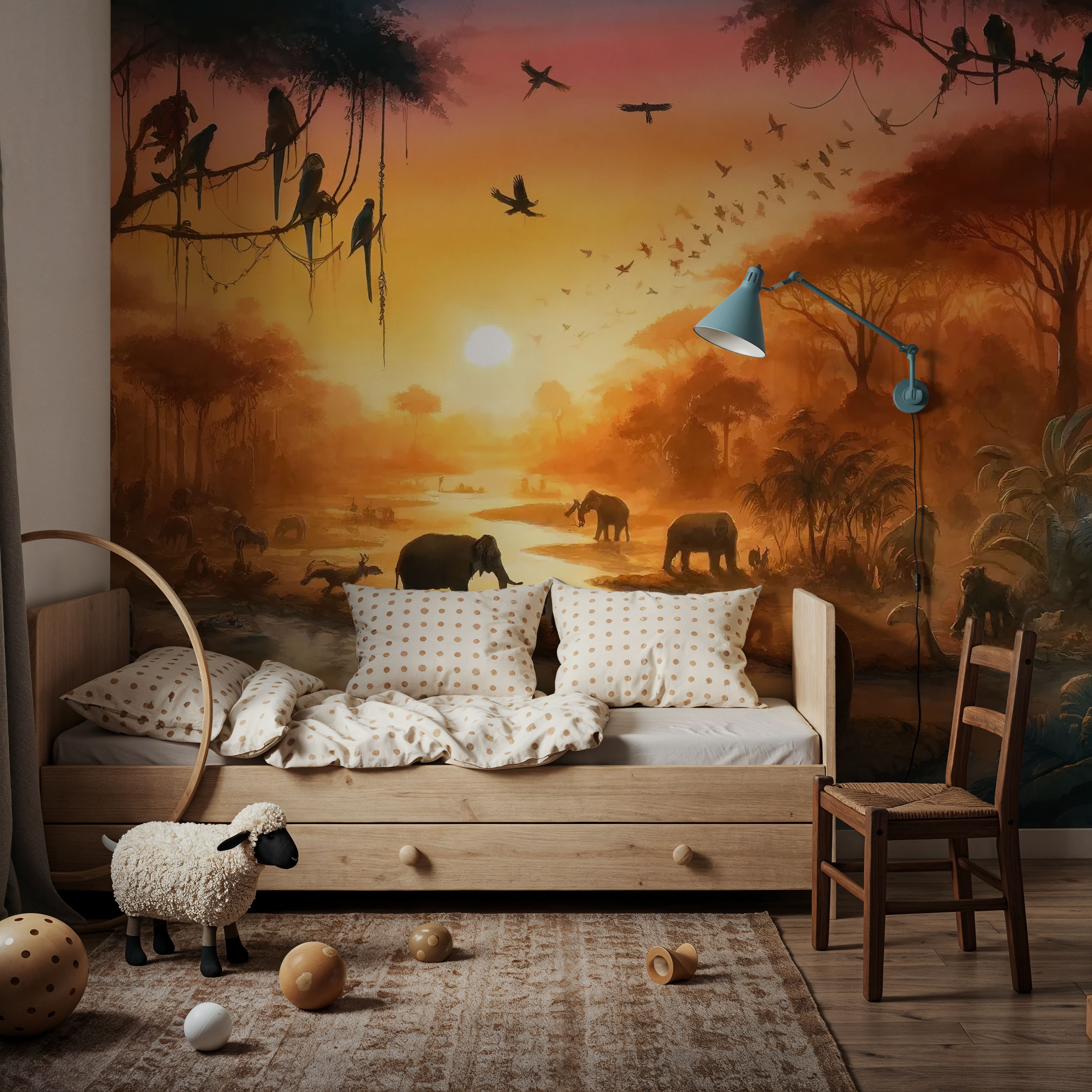 Twilight Serenity in the Jungle Abode