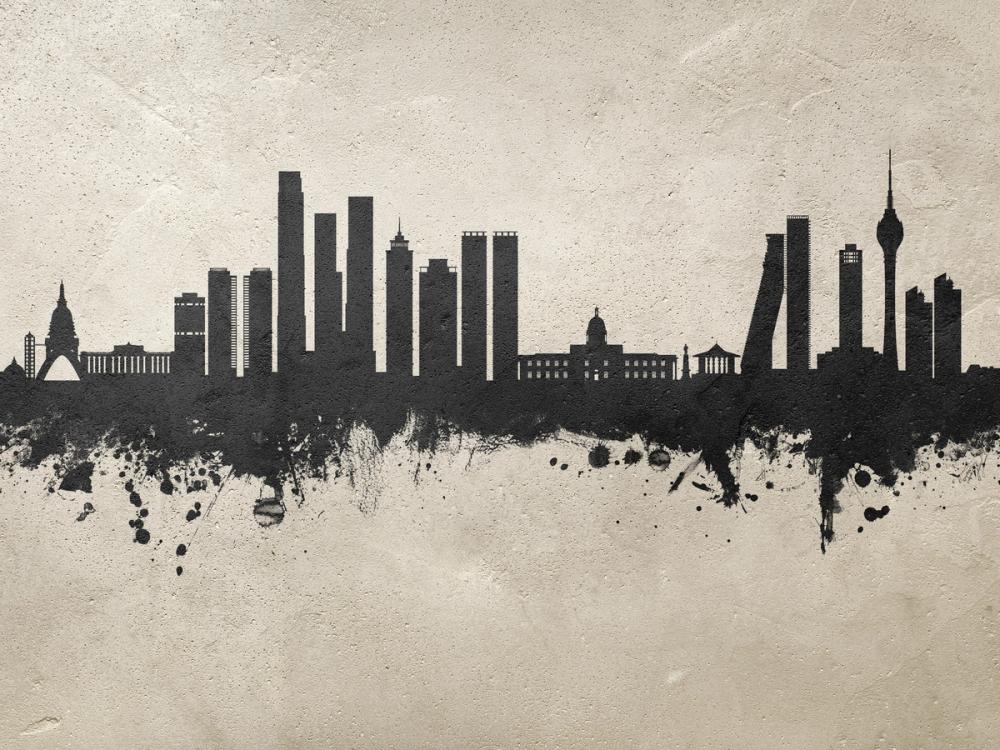 Colombo Sri Lanka Skyline Concrete