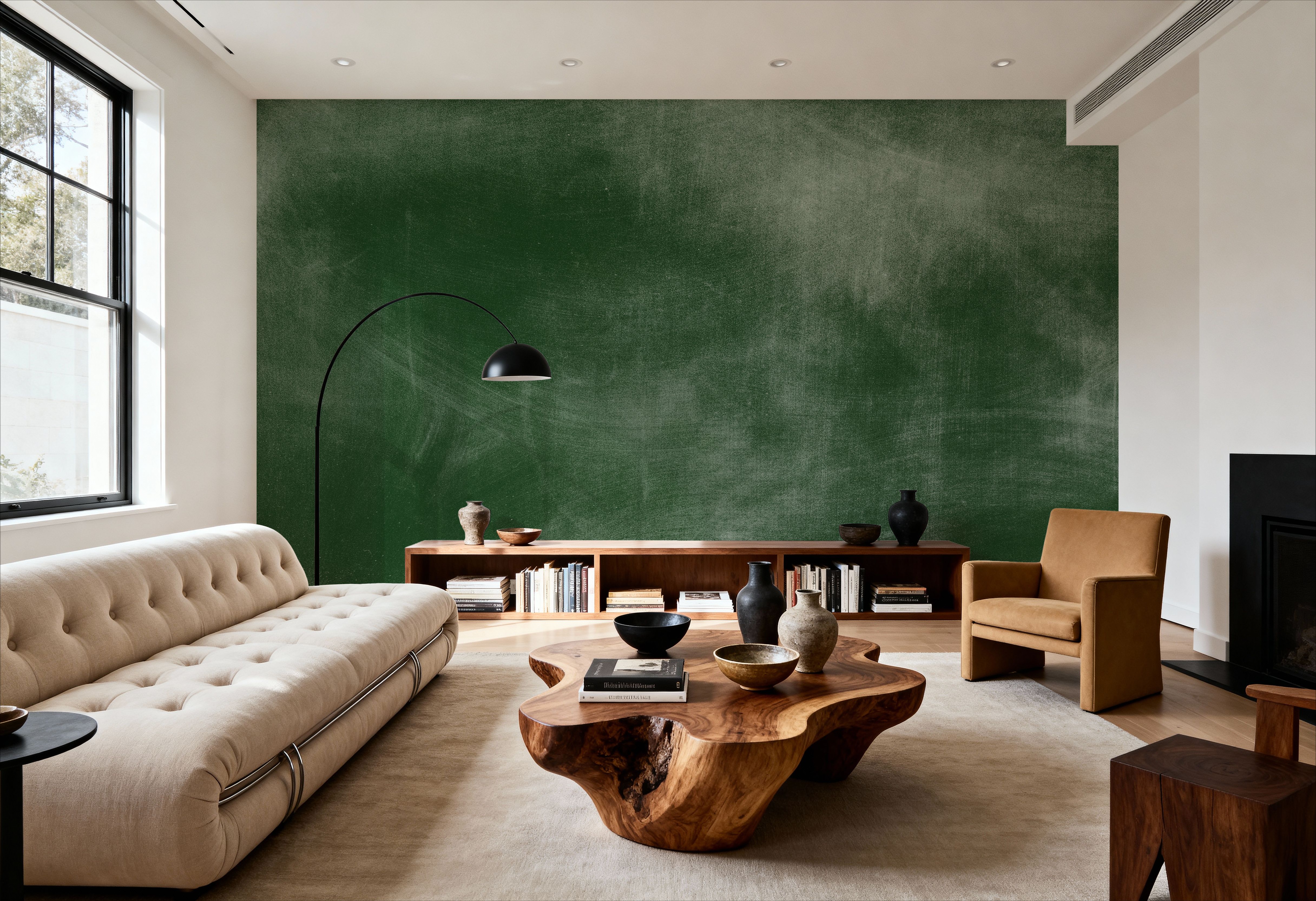 Washed Green, Wallpaper