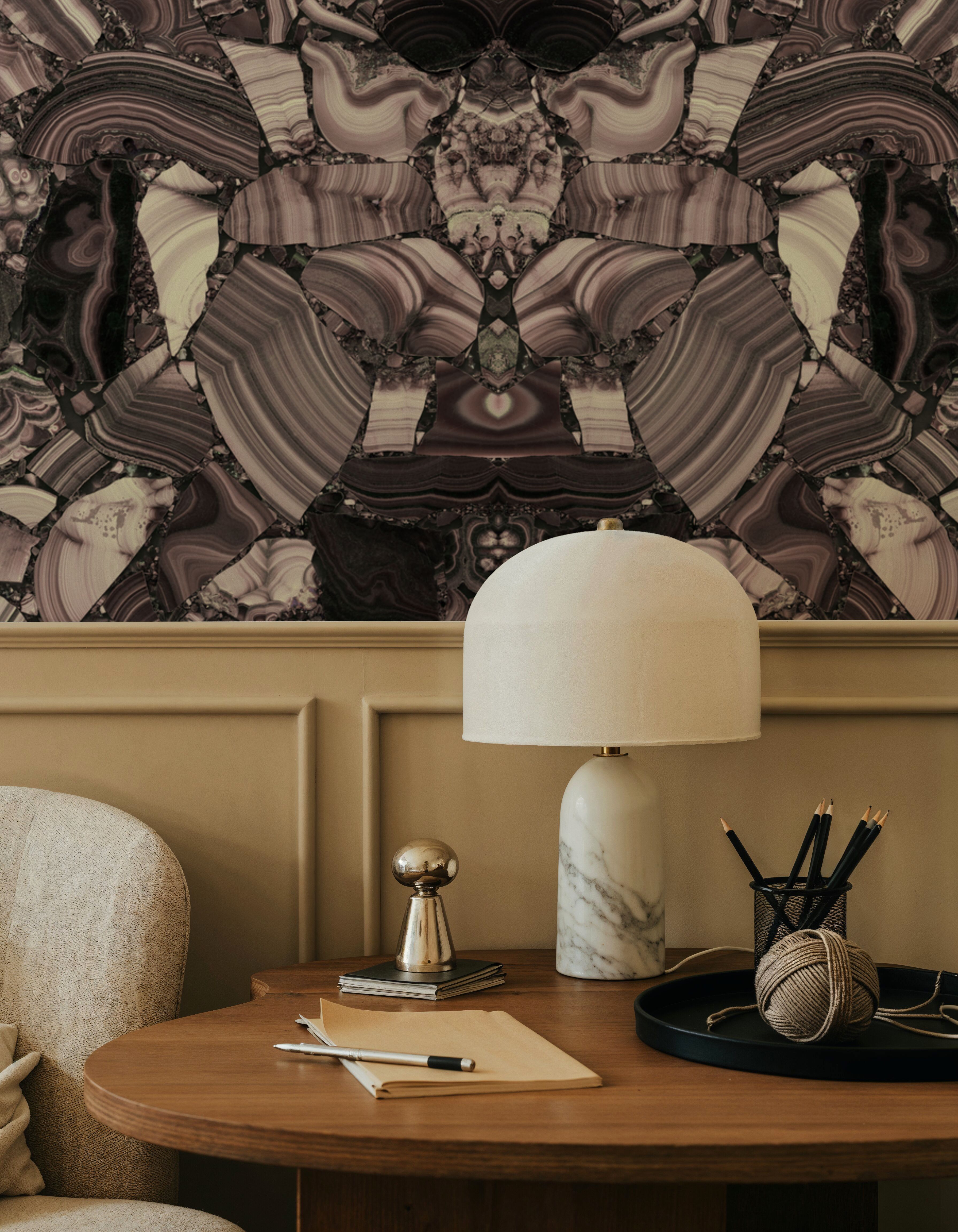 Malachite Vortex, Purple Mauve