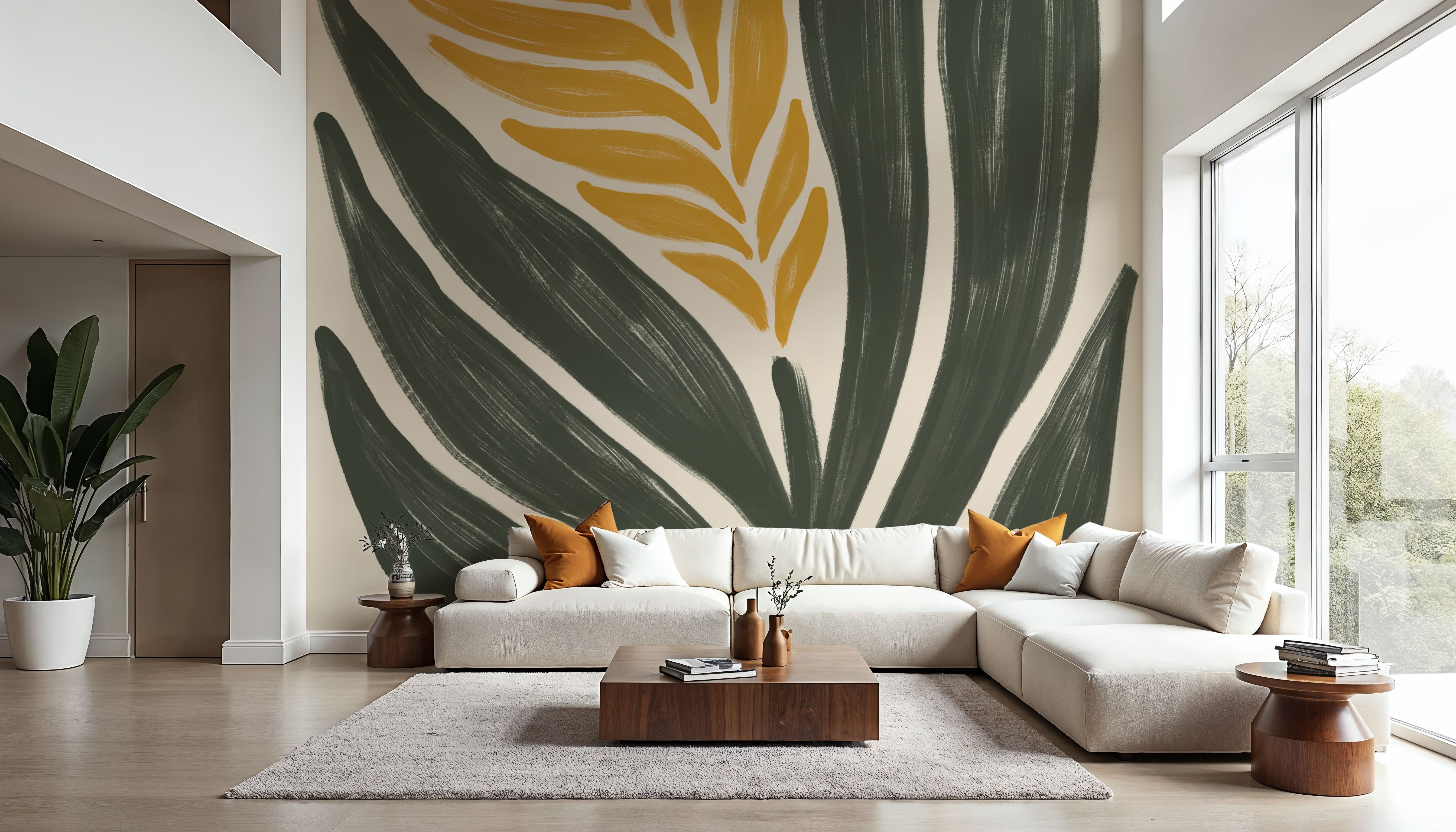 Simple Flowers II Yellow