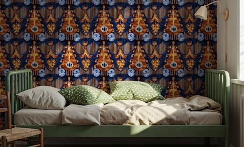 Gold Garden Ikat