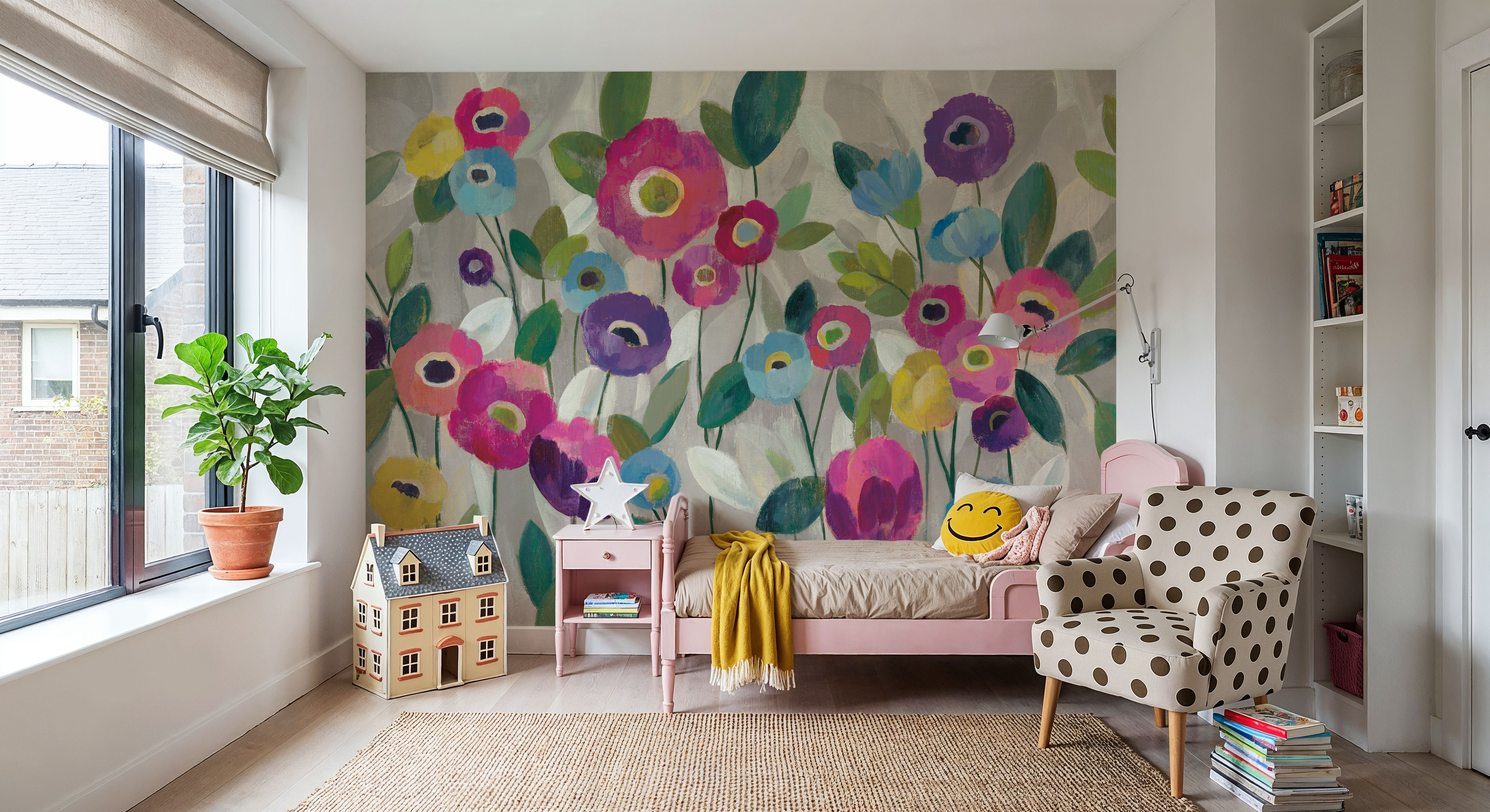 Fairy Tale Flowers V Pink