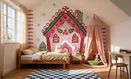 Pink Gingerbread I
