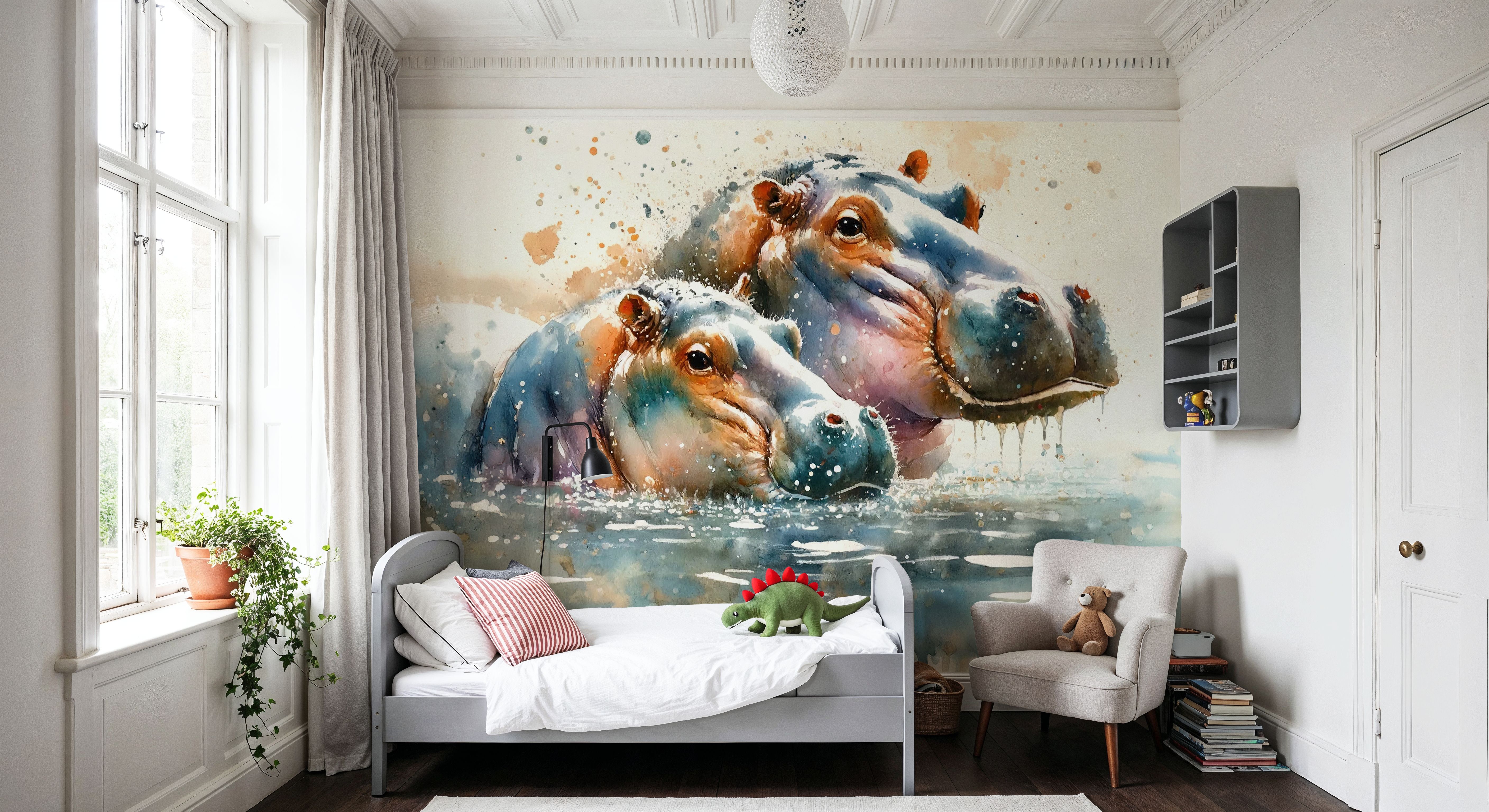 Whispers of the River Hippopotamus