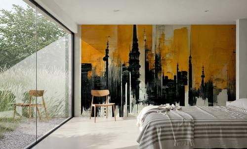 Glowing Cityscape