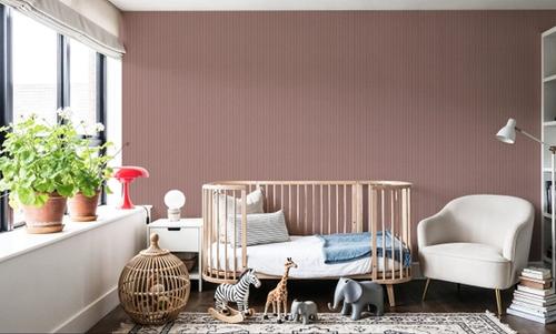 Tailor's Pin Stripe, Brick Dust