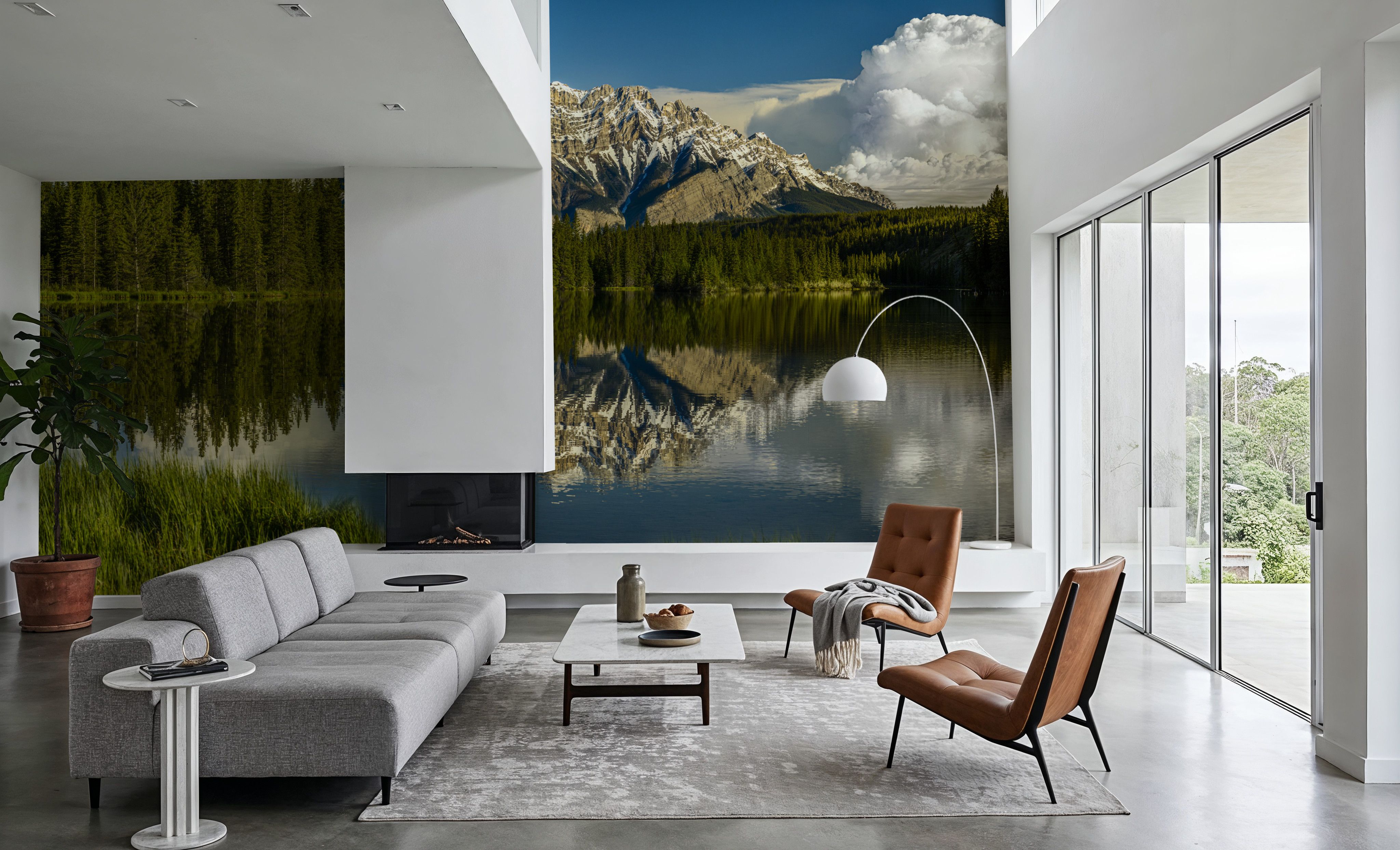Cascade Mountain Reflection
