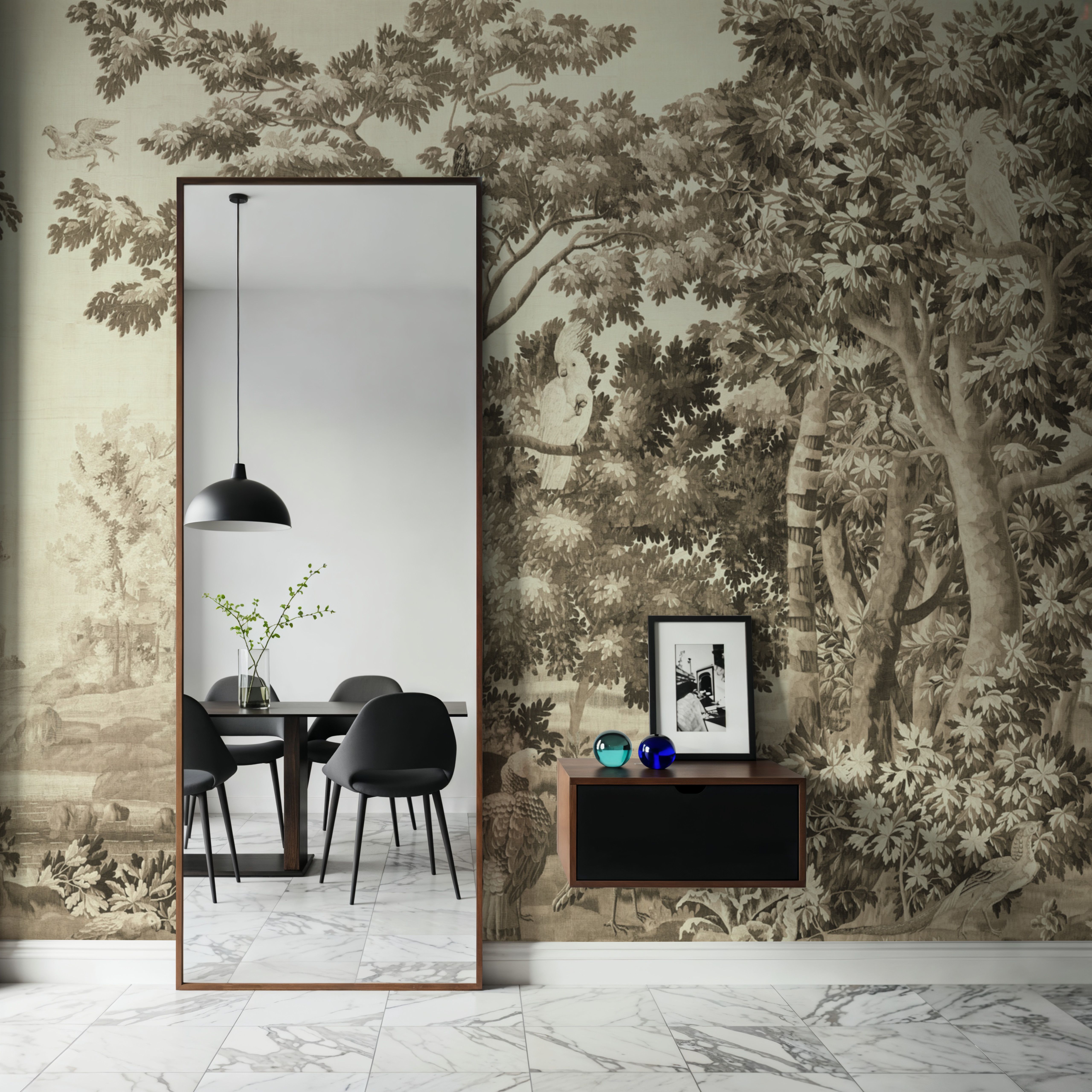 Enchanted Grove Tapestry, Beige