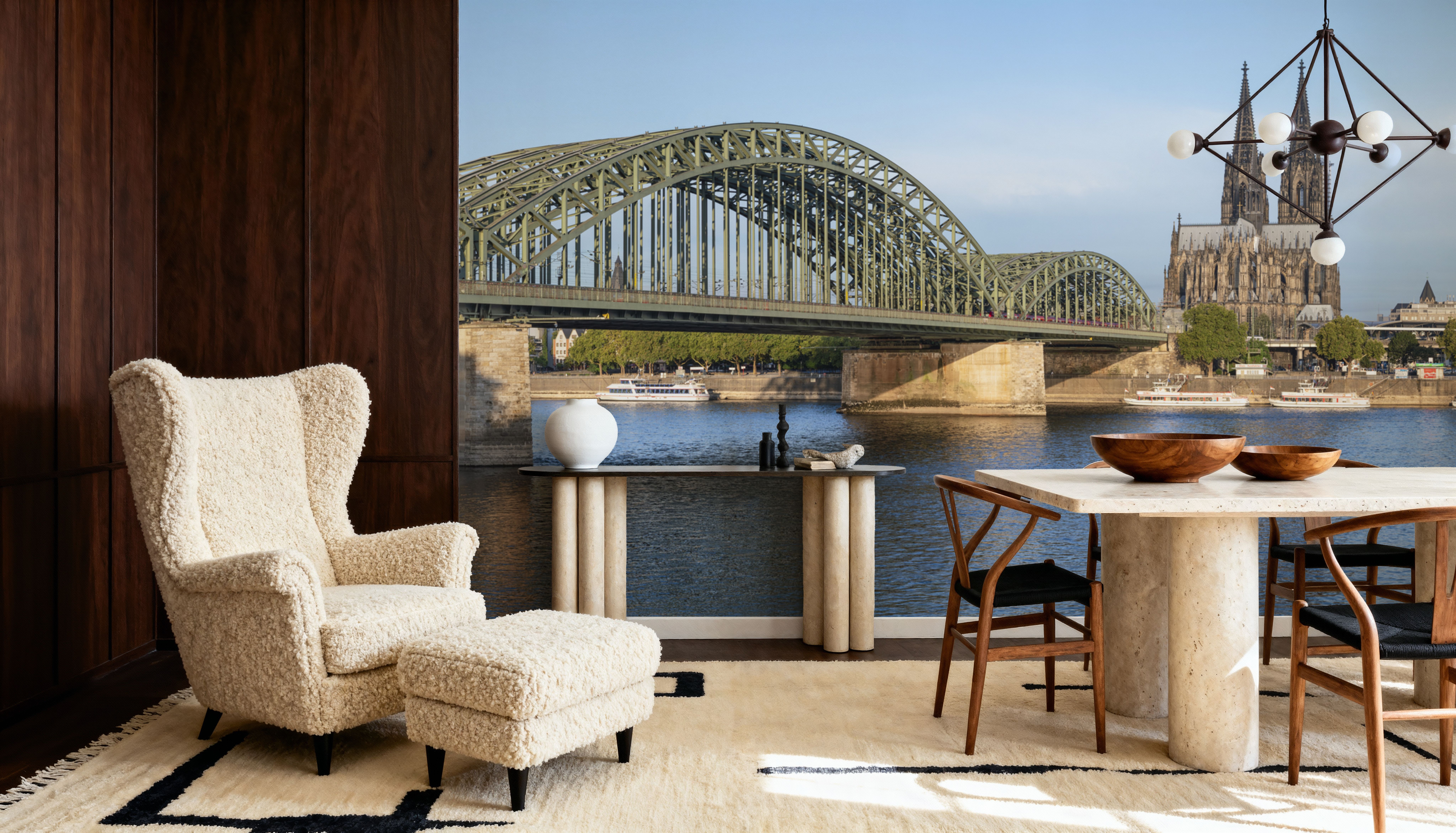 Cologne, Carte da parati