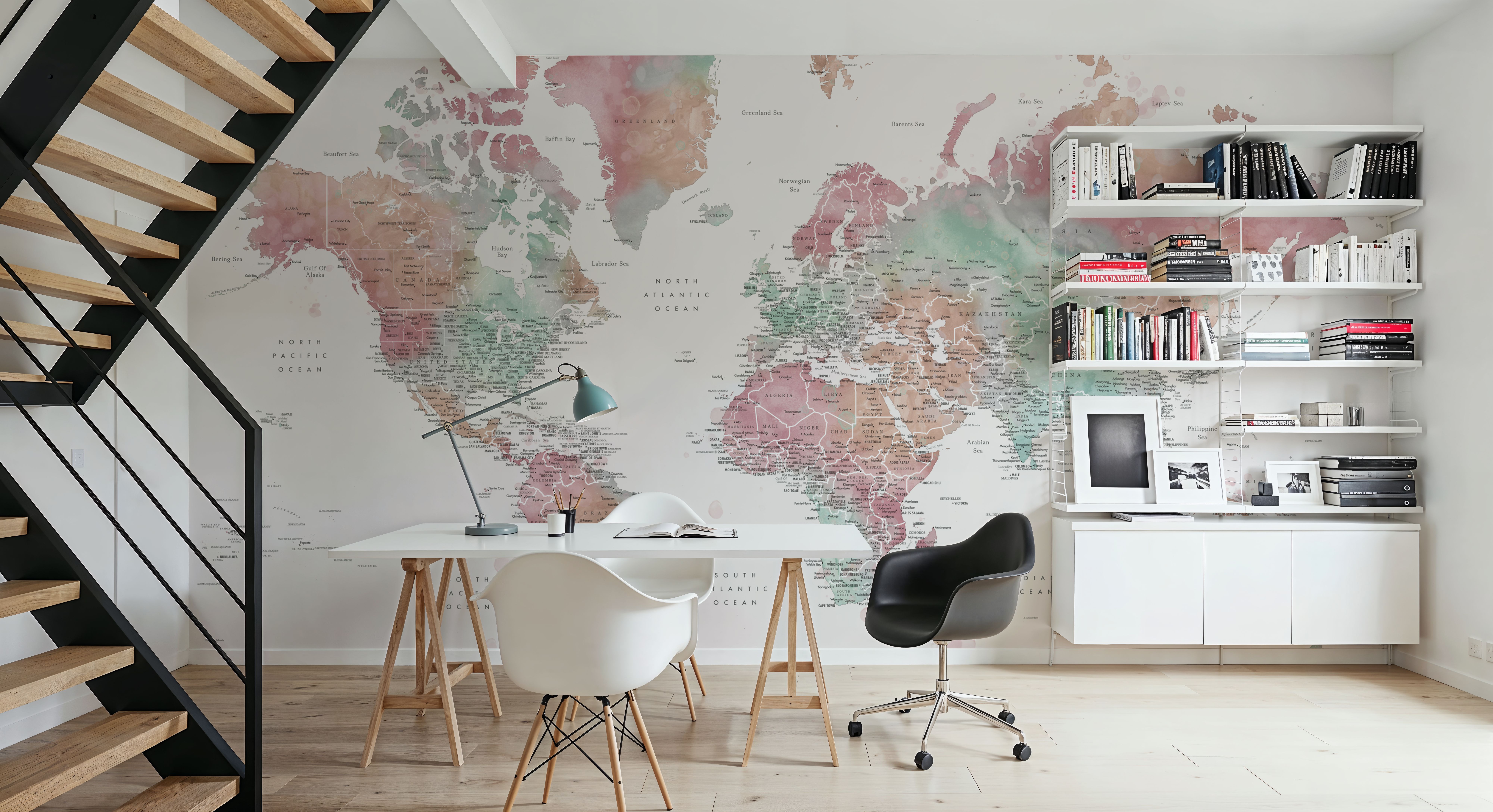 World Map Cities - Fefi